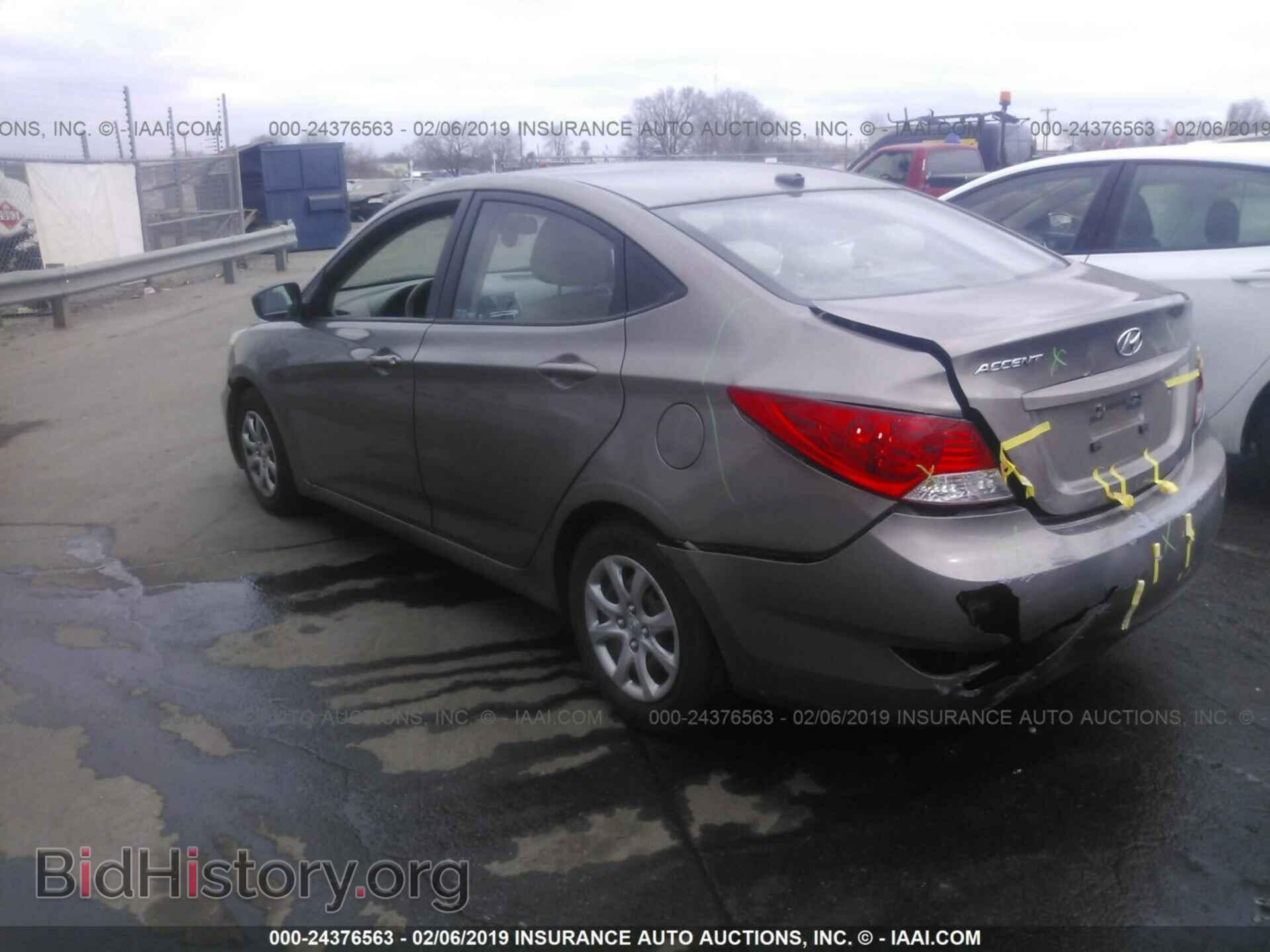 2014 HYUNDAI ACCENT - VIN: KMHCT4AE3EU606345 - Фото 3