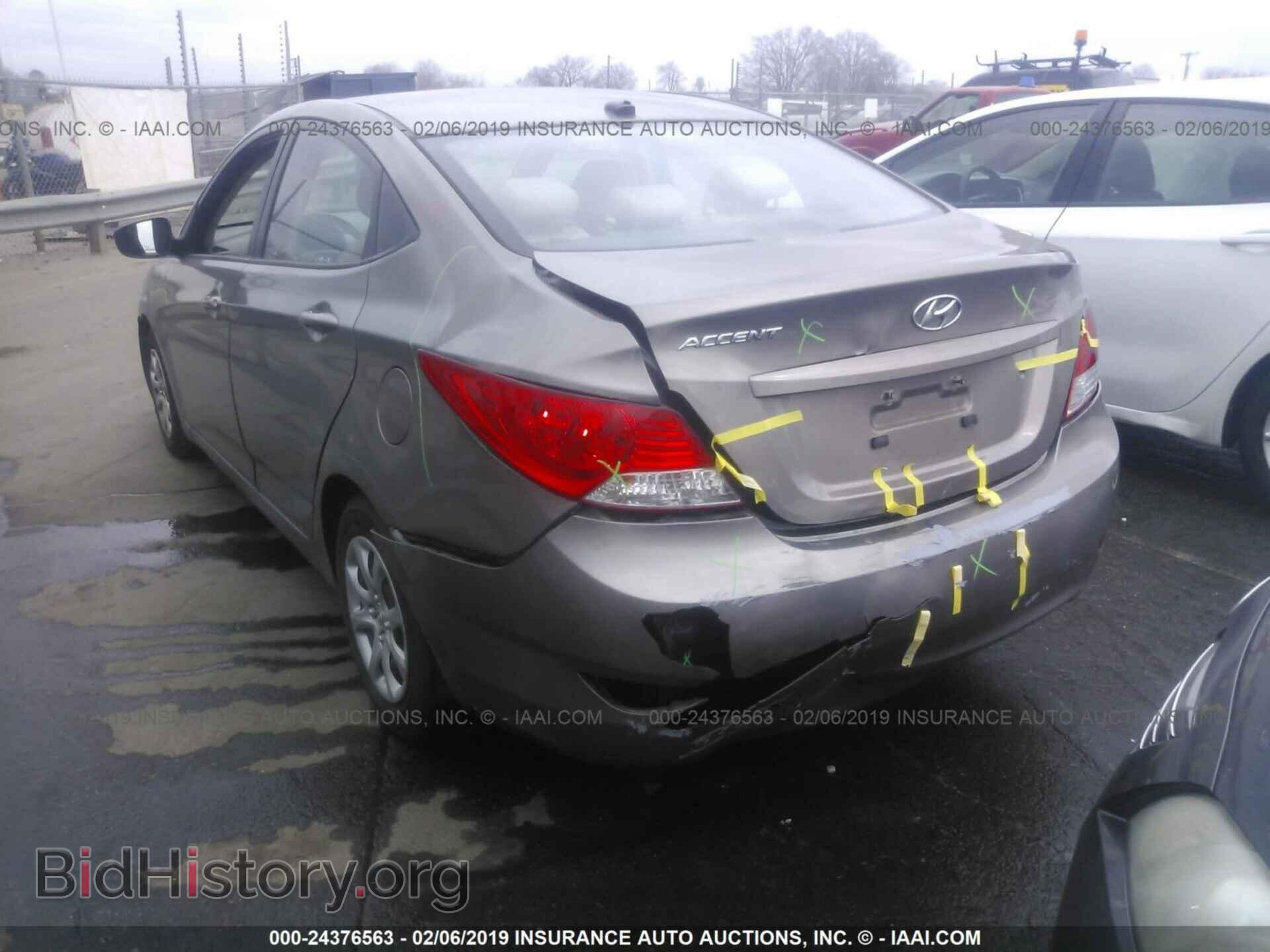 2014 HYUNDAI ACCENT - VIN: KMHCT4AE3EU606345 - Фото 6