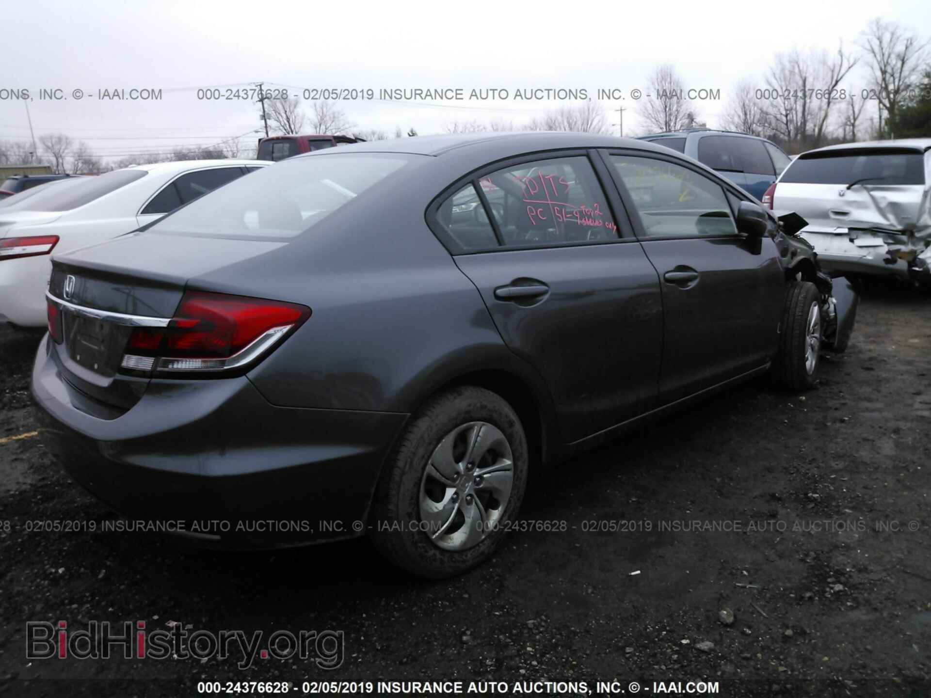 2014 HONDA CIVIC - VIN: 19XFB2F54EE021869 - Фото 4