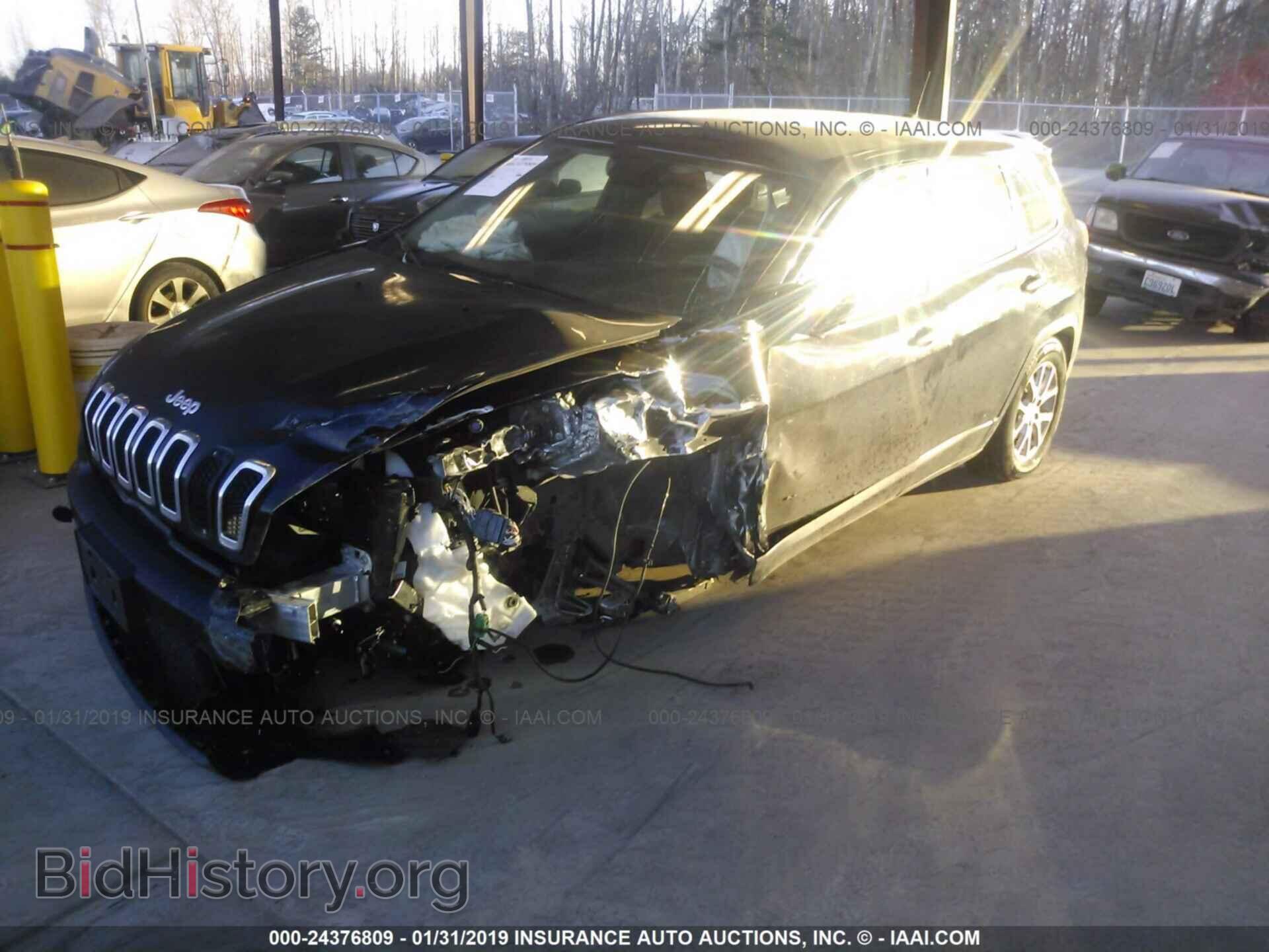 2015 JEEP CHEROKEE - VIN: 1C4PJMAB1FW605539 - Фото 2