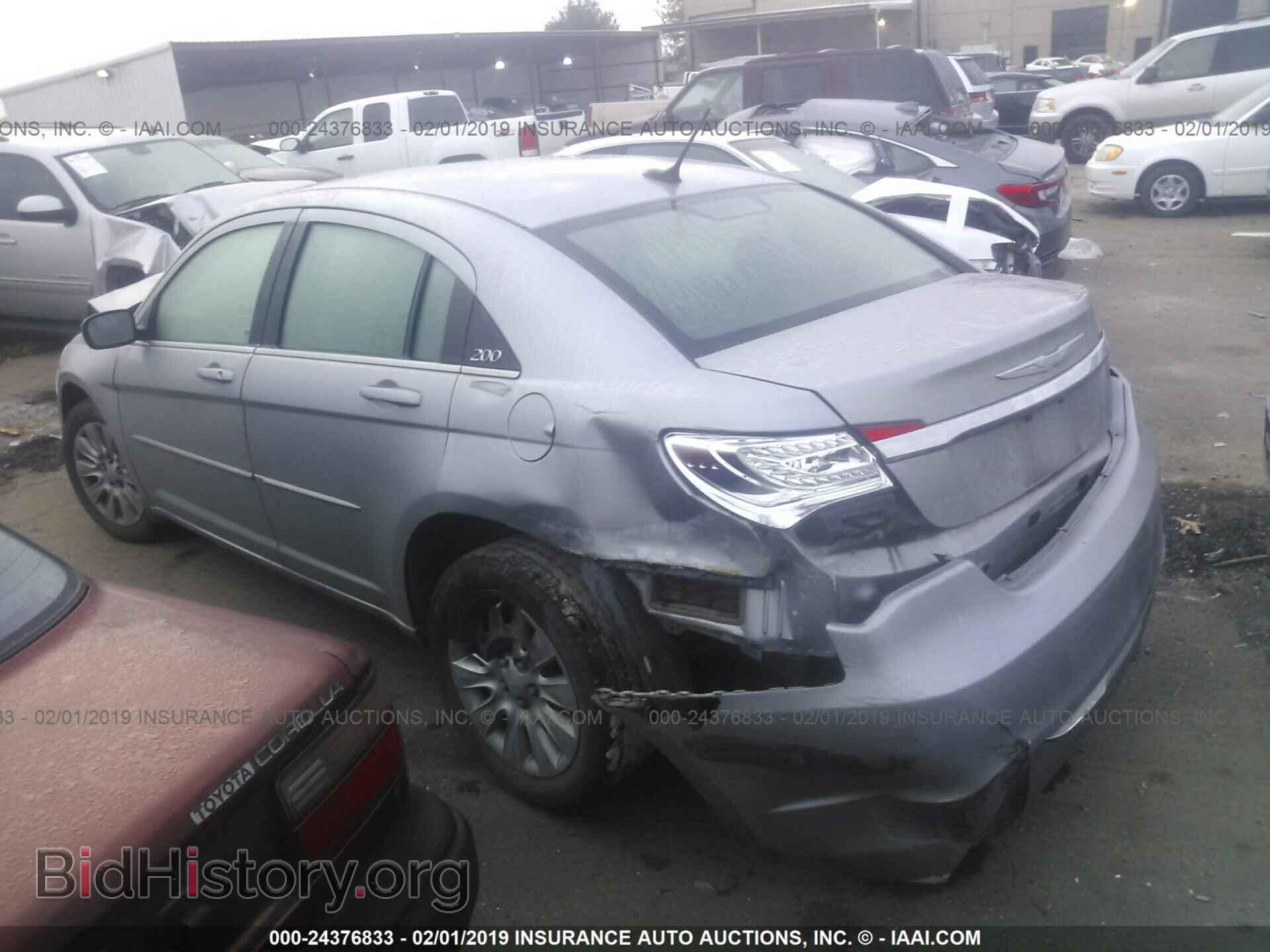 2014 CHRYSLER 200 - VIN: 1C3CCBAB1EN237322 - Фото 3