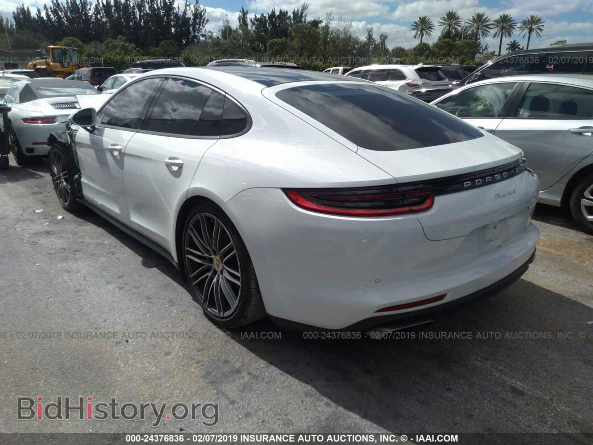 2017 PORSCHE PANAMERA - VIN: WP0AA2A72HL103780 - Фото 3