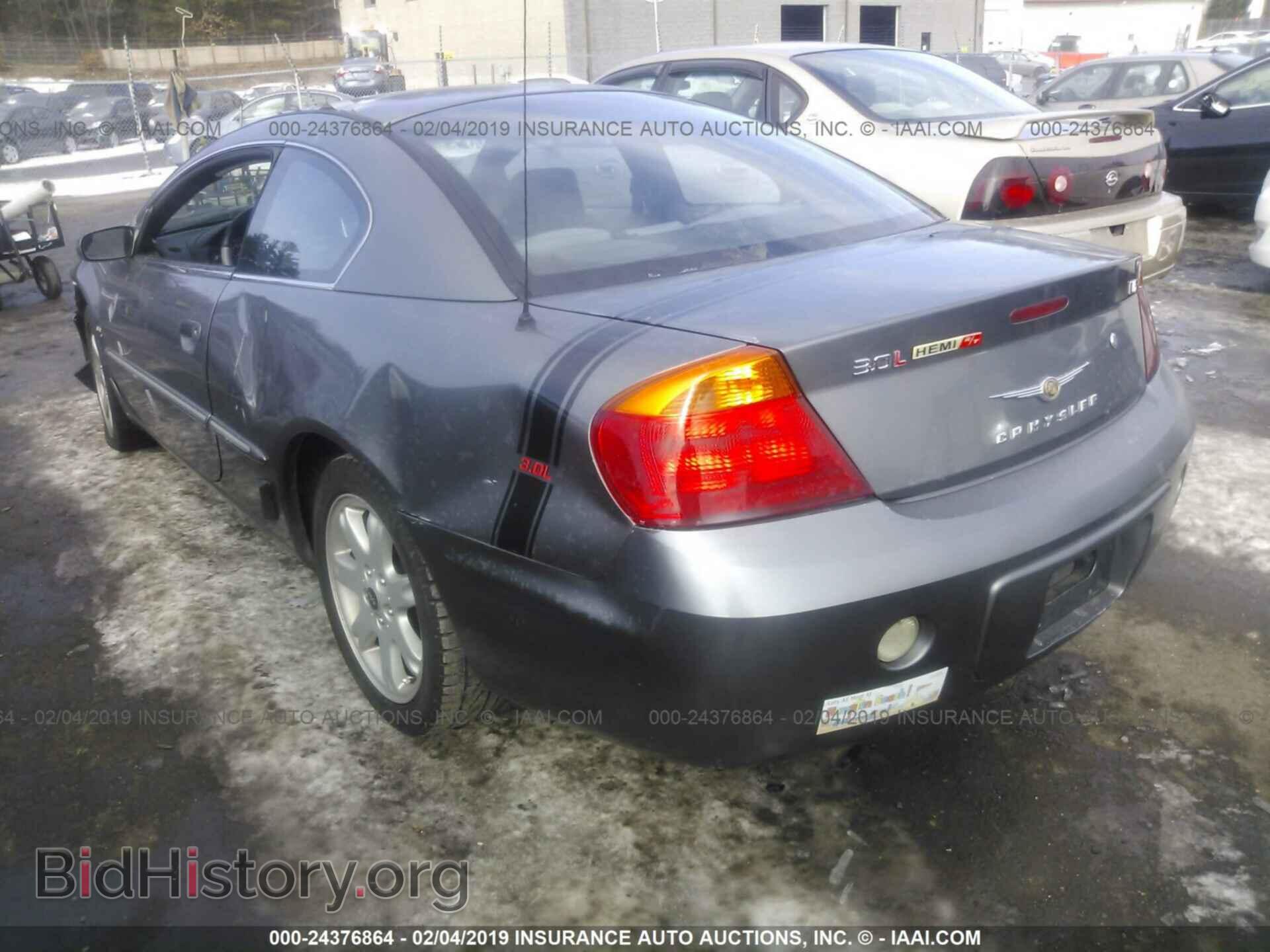 2002 CHRYSLER SEBRING - VIN: 4C3AG52H42E152890 - Фото 3