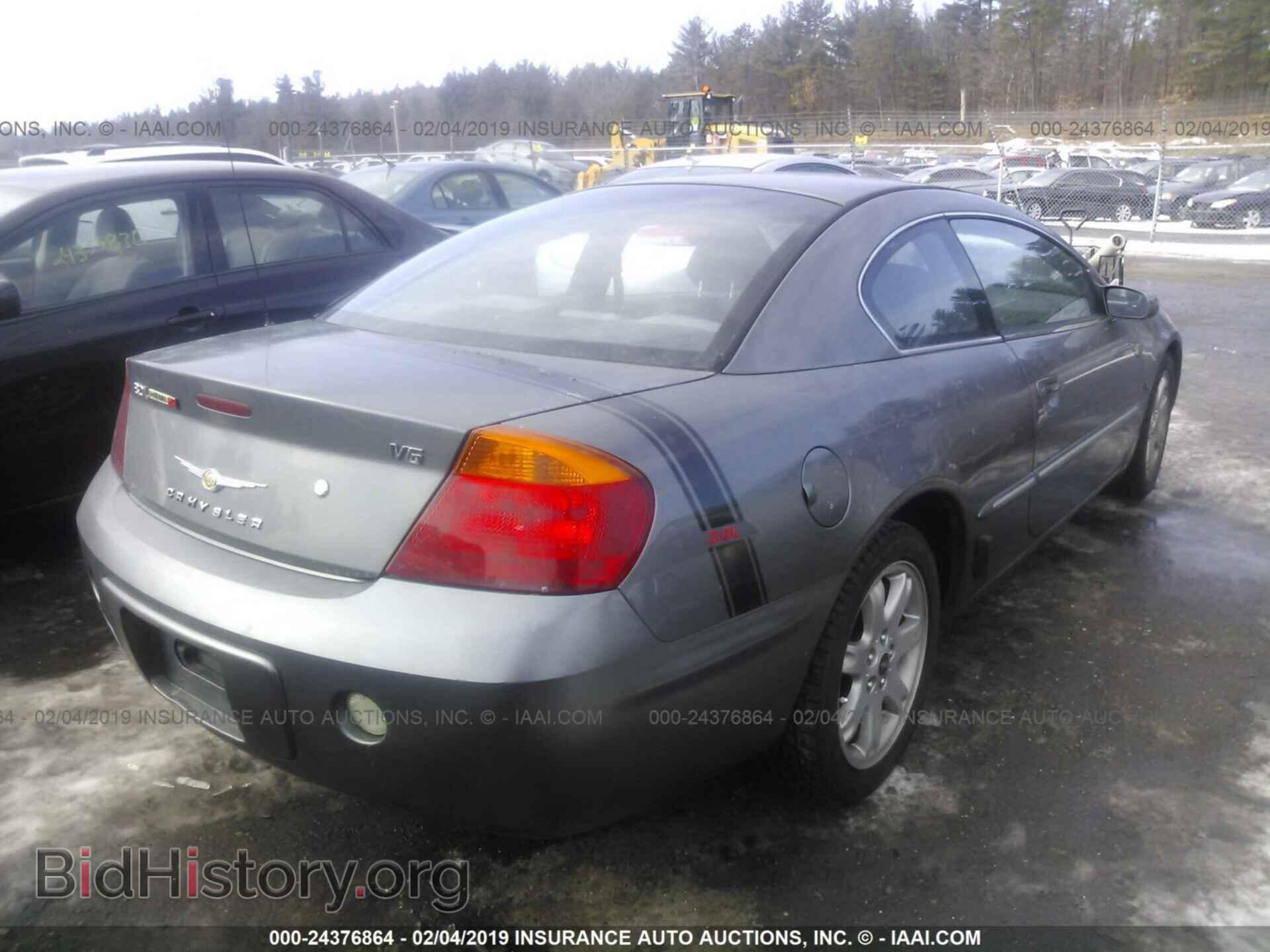 2002 CHRYSLER SEBRING - VIN: 4C3AG52H42E152890 - Фото 4