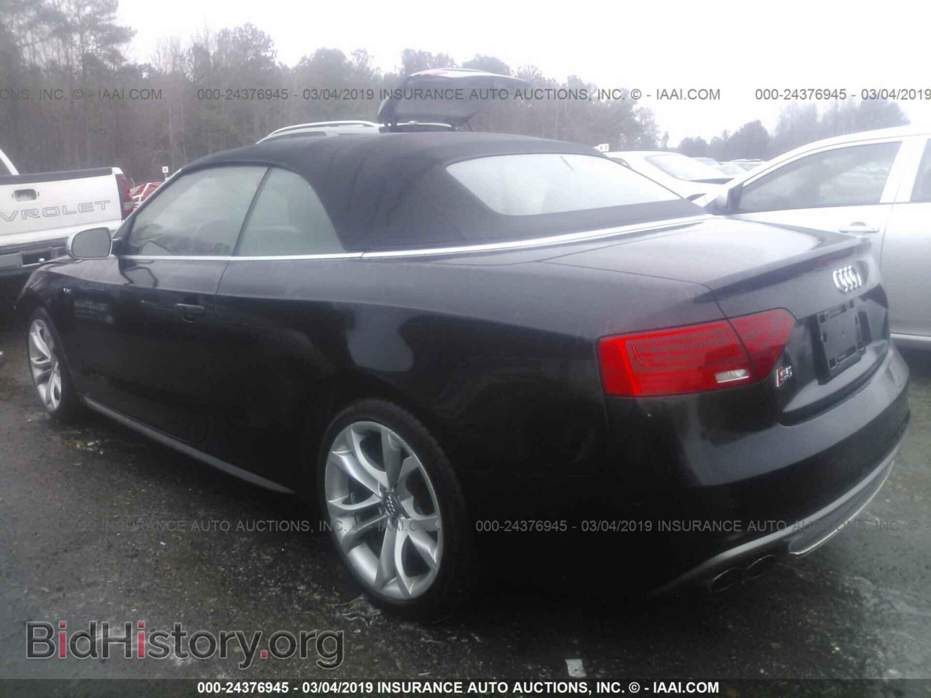 2013 AUDI S5 - VIN: WAUVGAFH4DN005678 - Photo 3