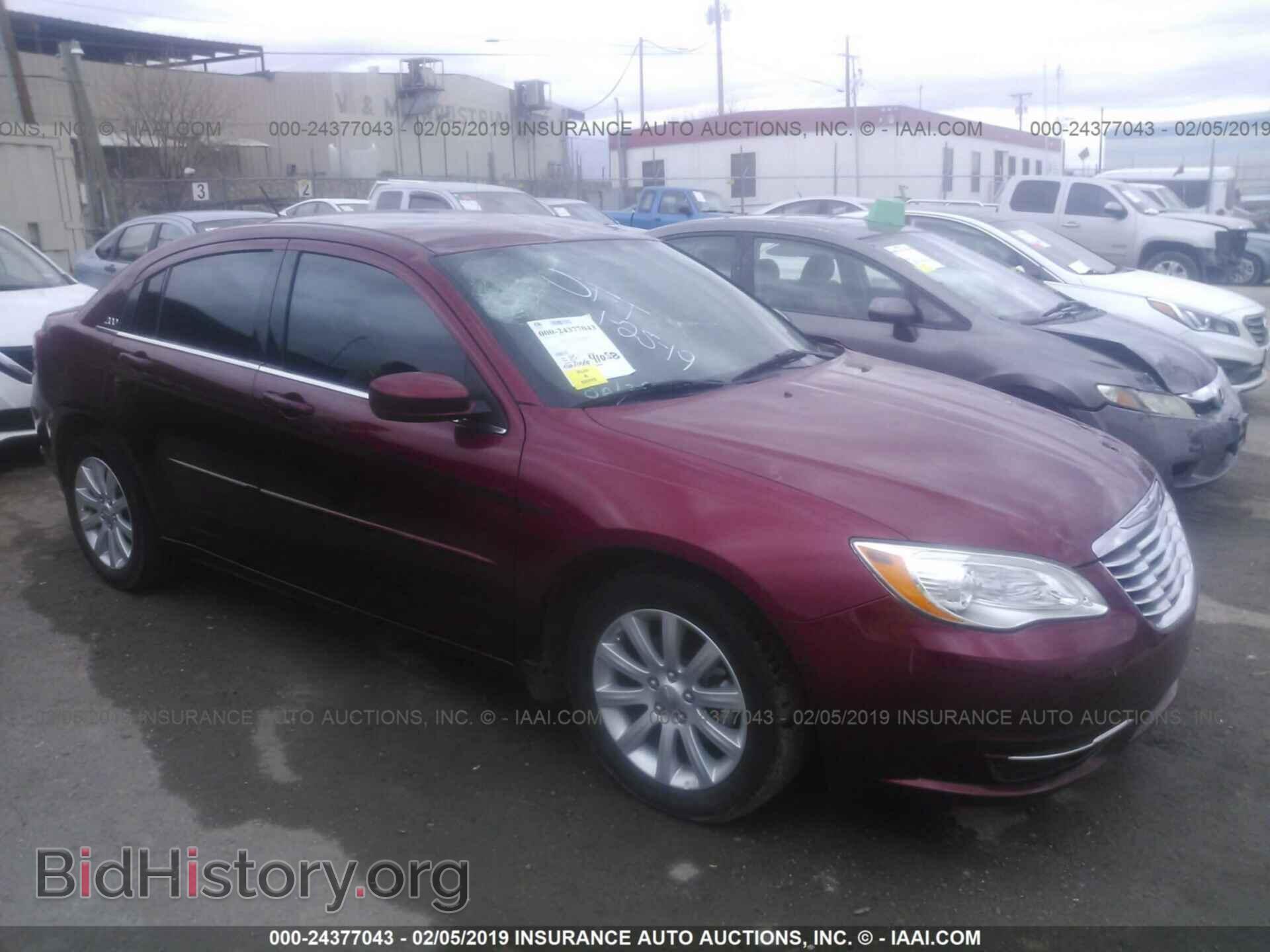 Фотография 1C3CCBBB0CN207692 - CHRYSLER 200 2012