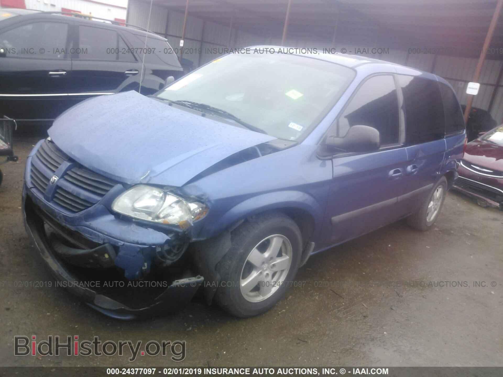 2007 DODGE CARAVAN - VIN: 1D4GP45RX7B158453 - Фото 2