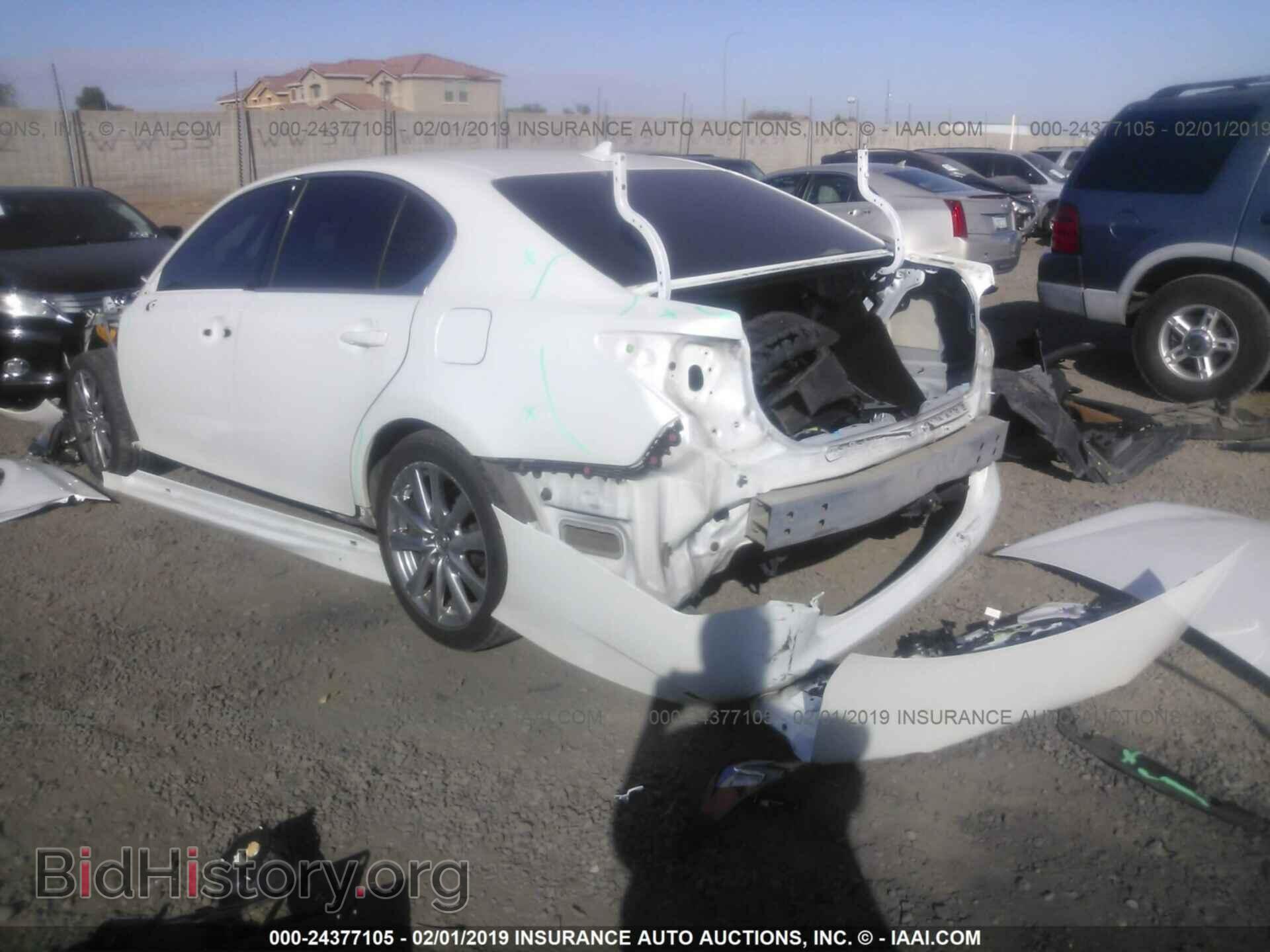 2013 LEXUS GS - VIN: JTHBE1BL4D5014143 - Фото 3