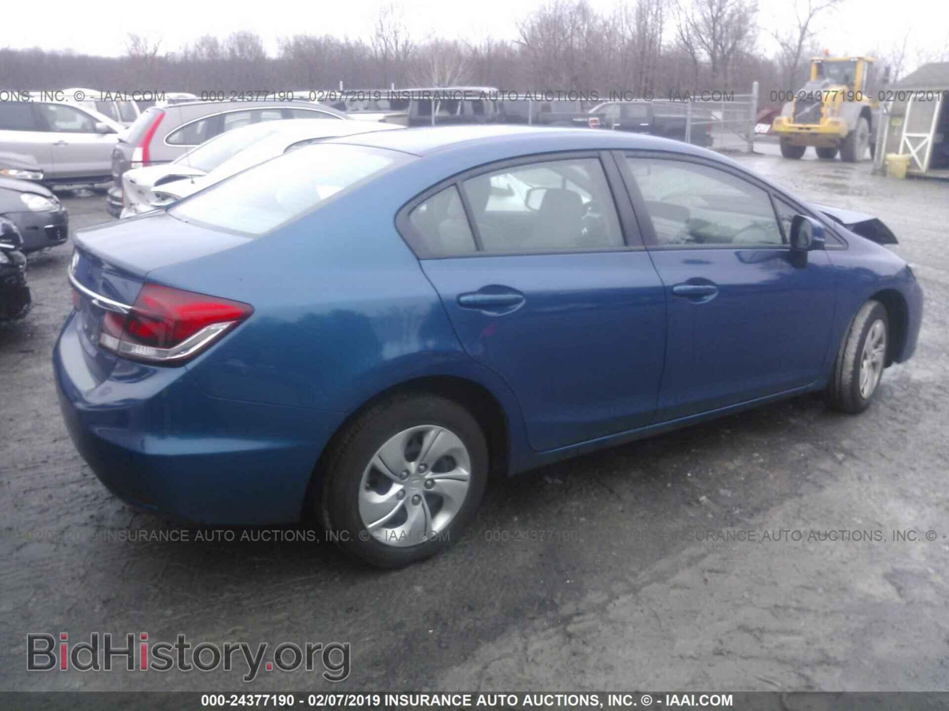 2013 HONDA CIVIC - VIN: 19XFB2F57DE242543 - Фото 4