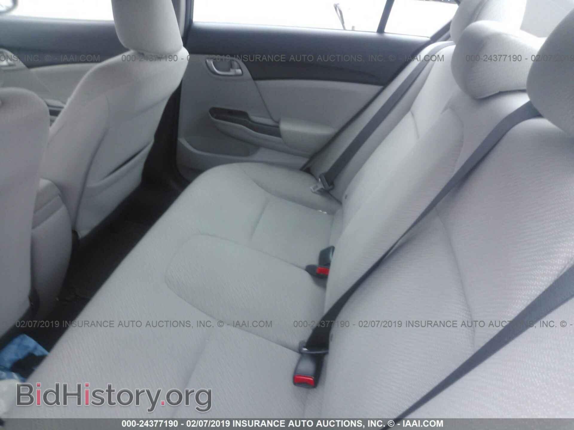 2013 HONDA CIVIC - VIN: 19XFB2F57DE242543 - Фото 8