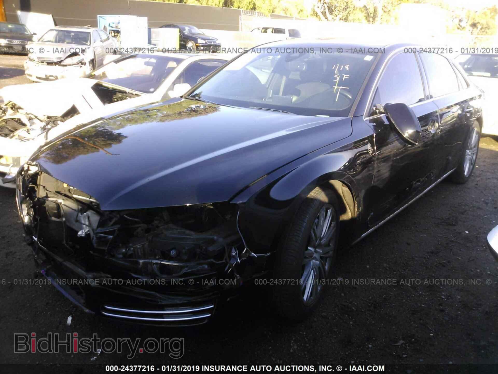 2014 AUDI A8 - VIN: WAURGAFD6EN004158 - Фото 2