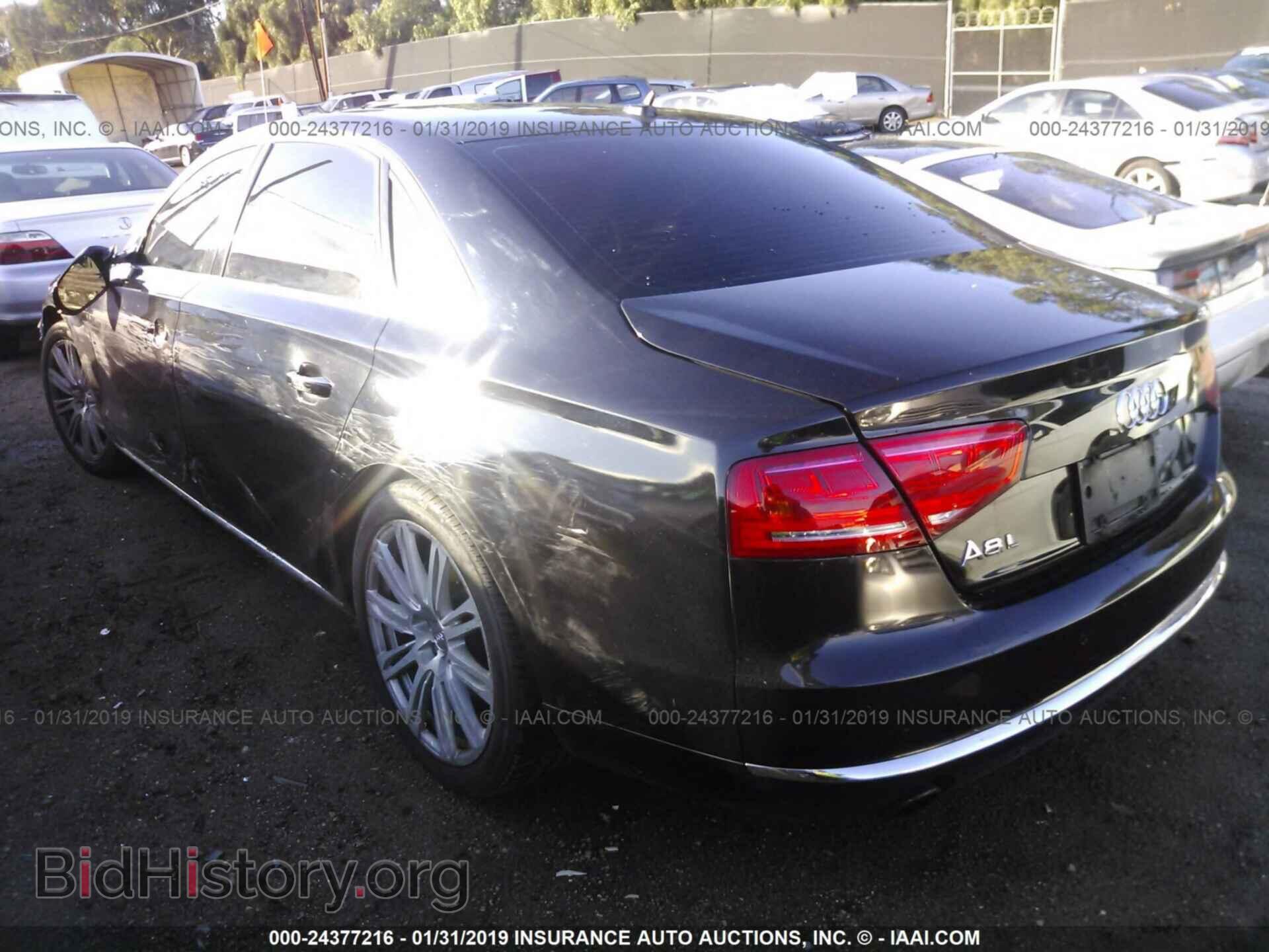 2014 AUDI A8 - VIN: WAURGAFD6EN004158 - Фото 3