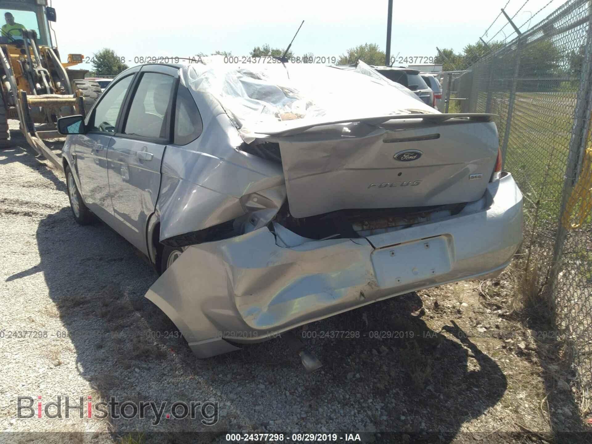 2008 FORD FOCUS - VIN: 1FAHP35N58W169675 - Фото 6