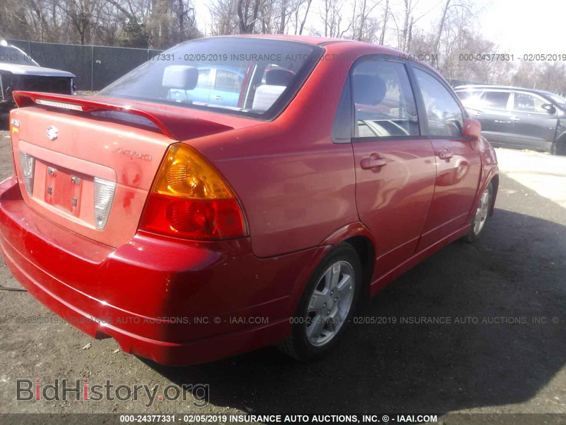 2002 SUZUKI AERIO - VIN: JS2RA41S725104962 - Фото 4