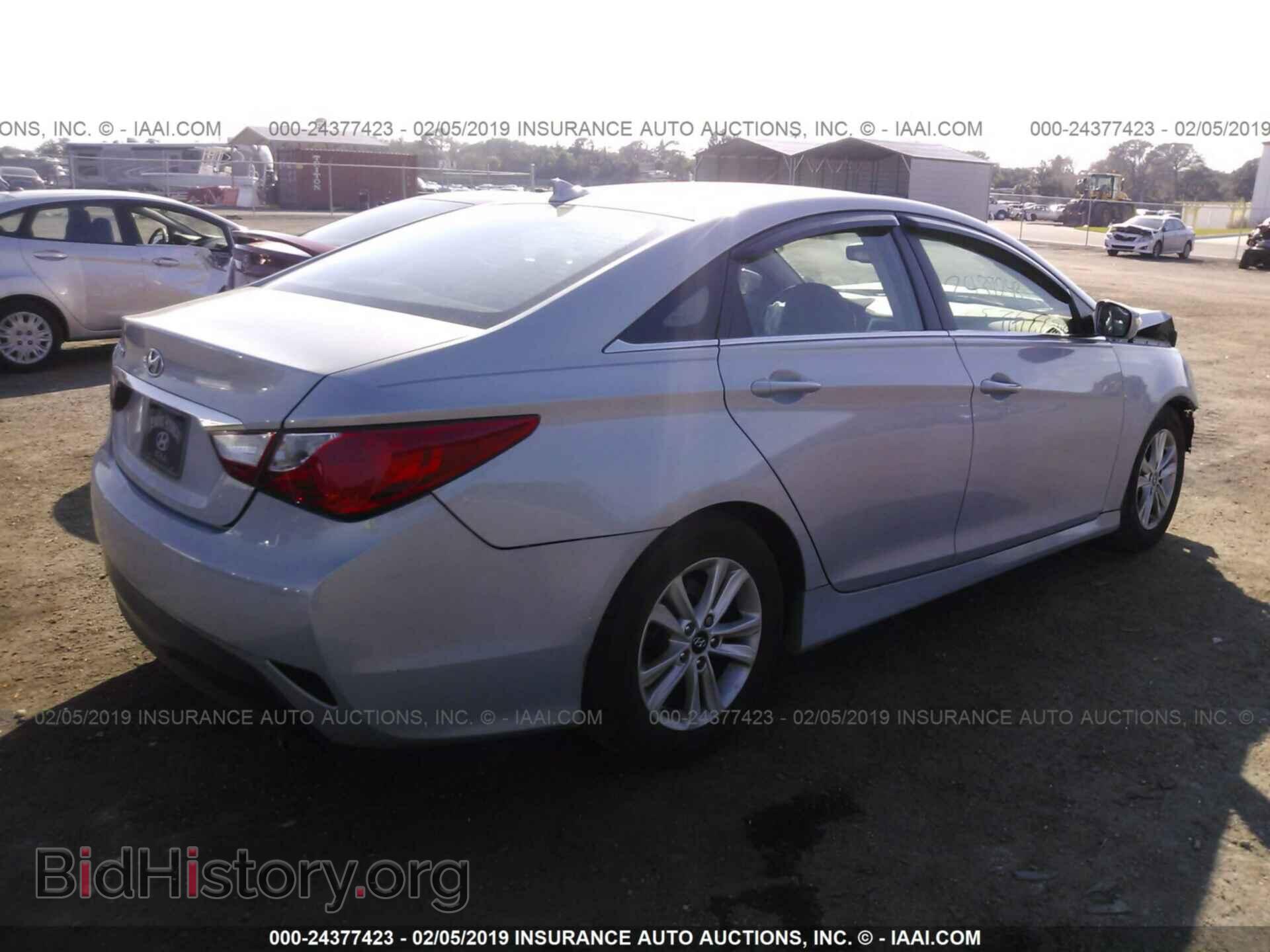 2014 HYUNDAI SONATA - VIN: 5NPEB4AC1EH831694 - Фото 4