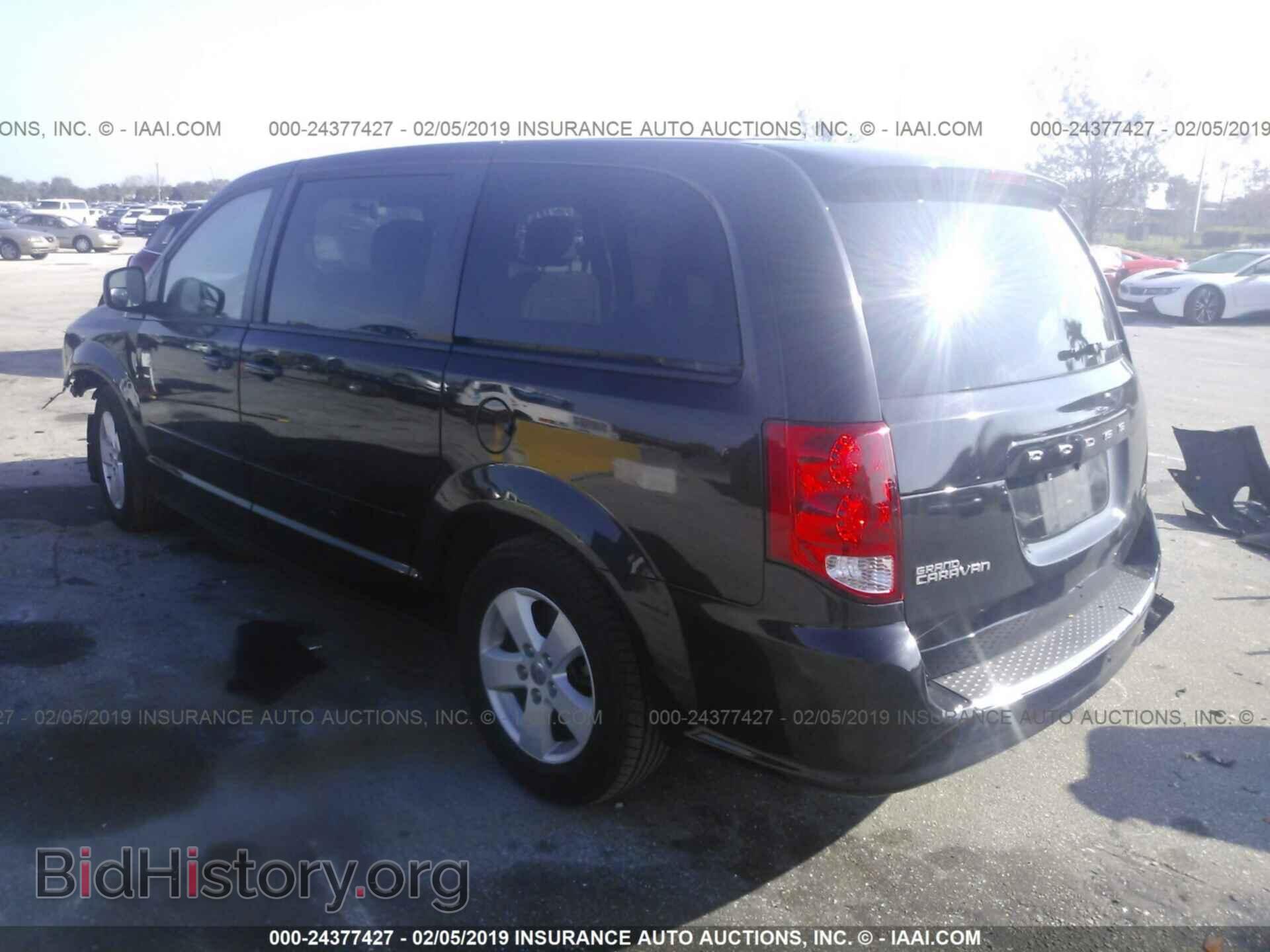 2013 DODGE GRAND CARAVAN - VIN: 2C4RDGBGXDR580108 - Фото 3