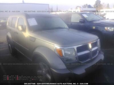 2007 Dodge NITRO SLT, темно-коричневый — VIN 1D8GT58K37W591958, IAAI