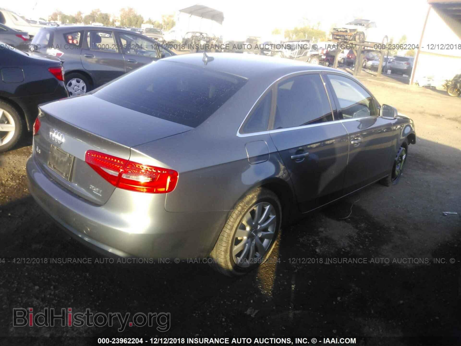 2013 AUDI A4 - VIN: WAUBFAFL5DN041874 - Фото 4