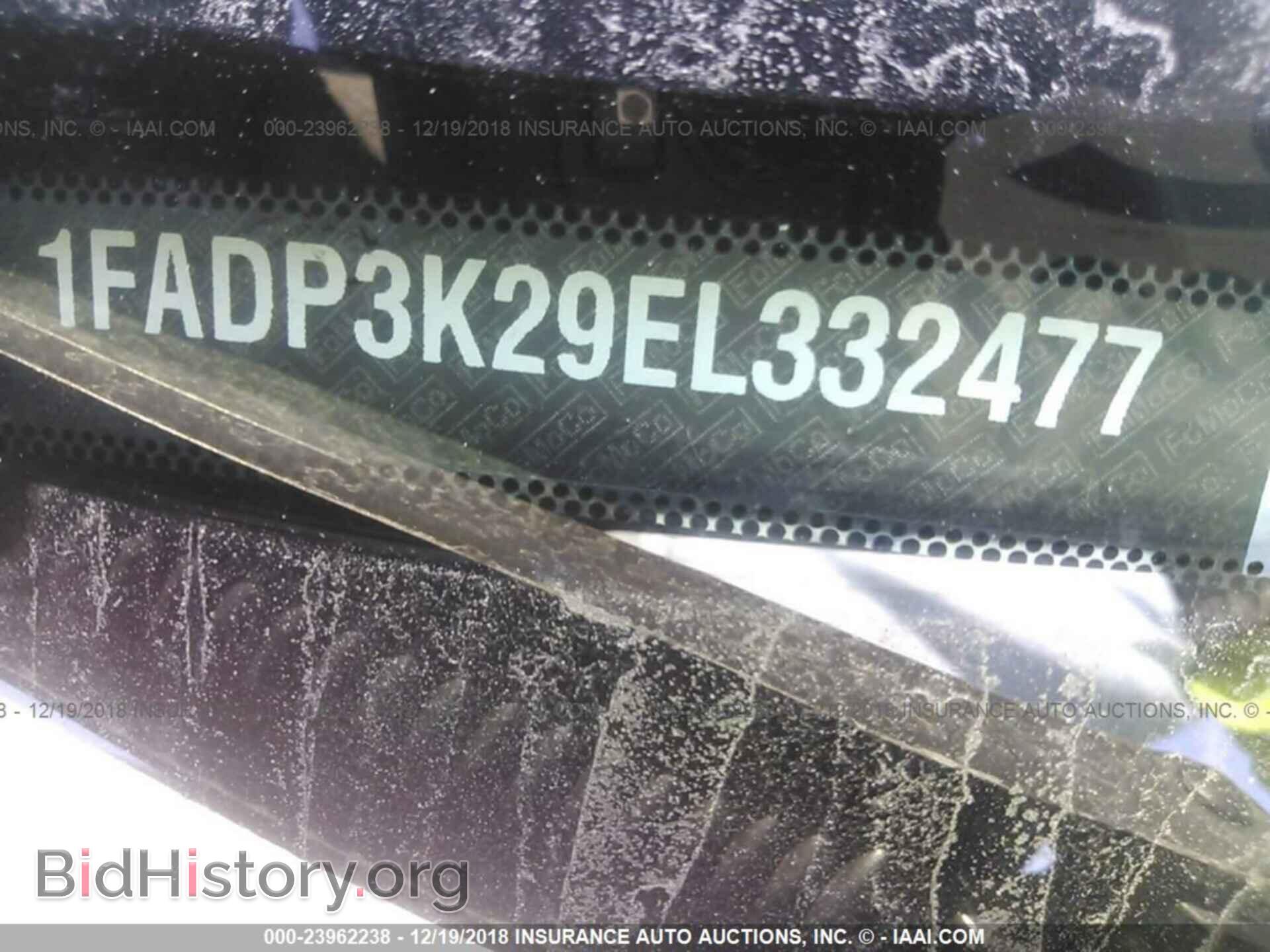 2014 FORD FOCUS - VIN: 1FADP3K29EL332477 - Фото 9