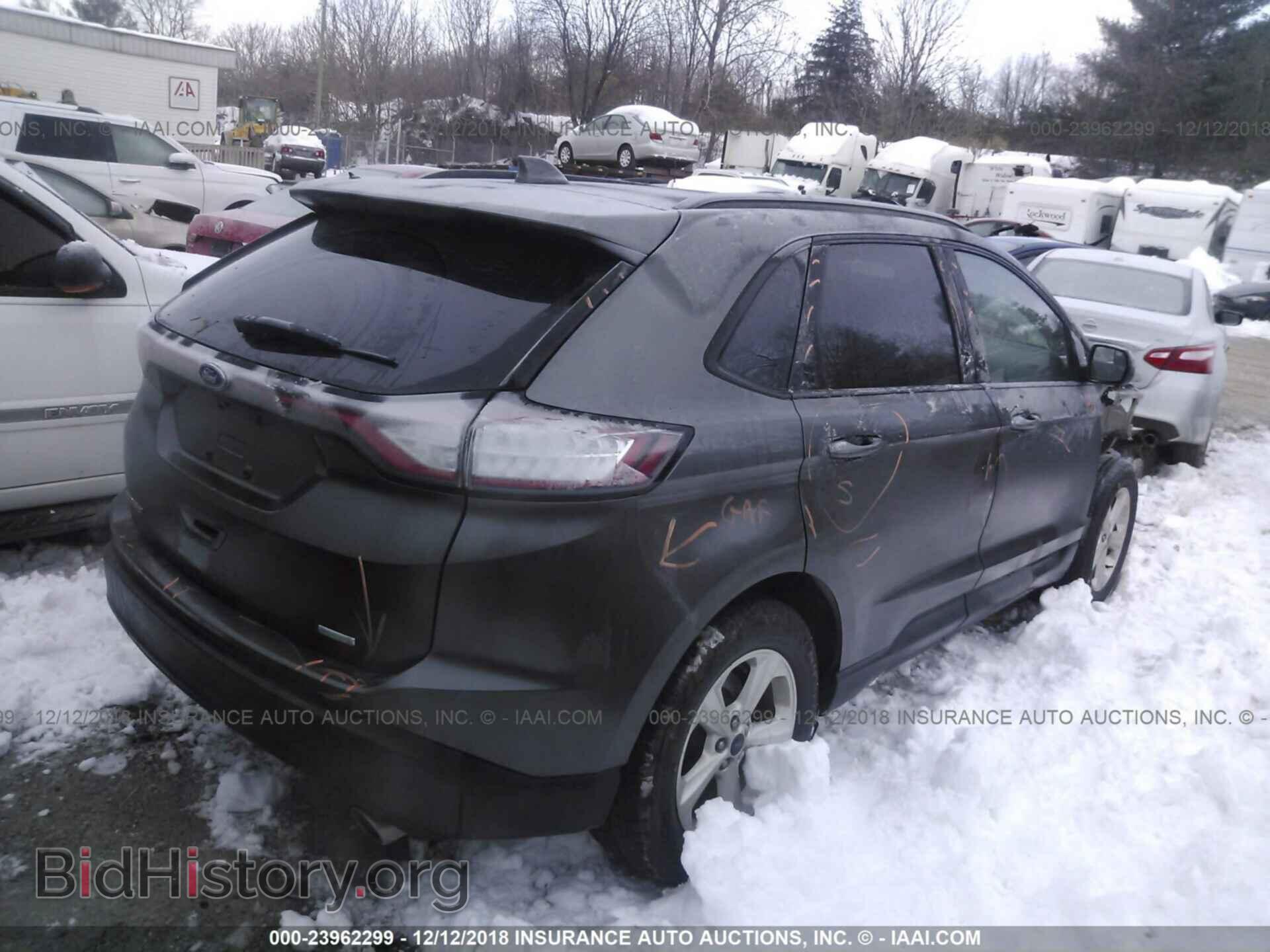 2015 FORD EDGE - VIN: 2FMTK3G9XFBB44414 - Фото 4
