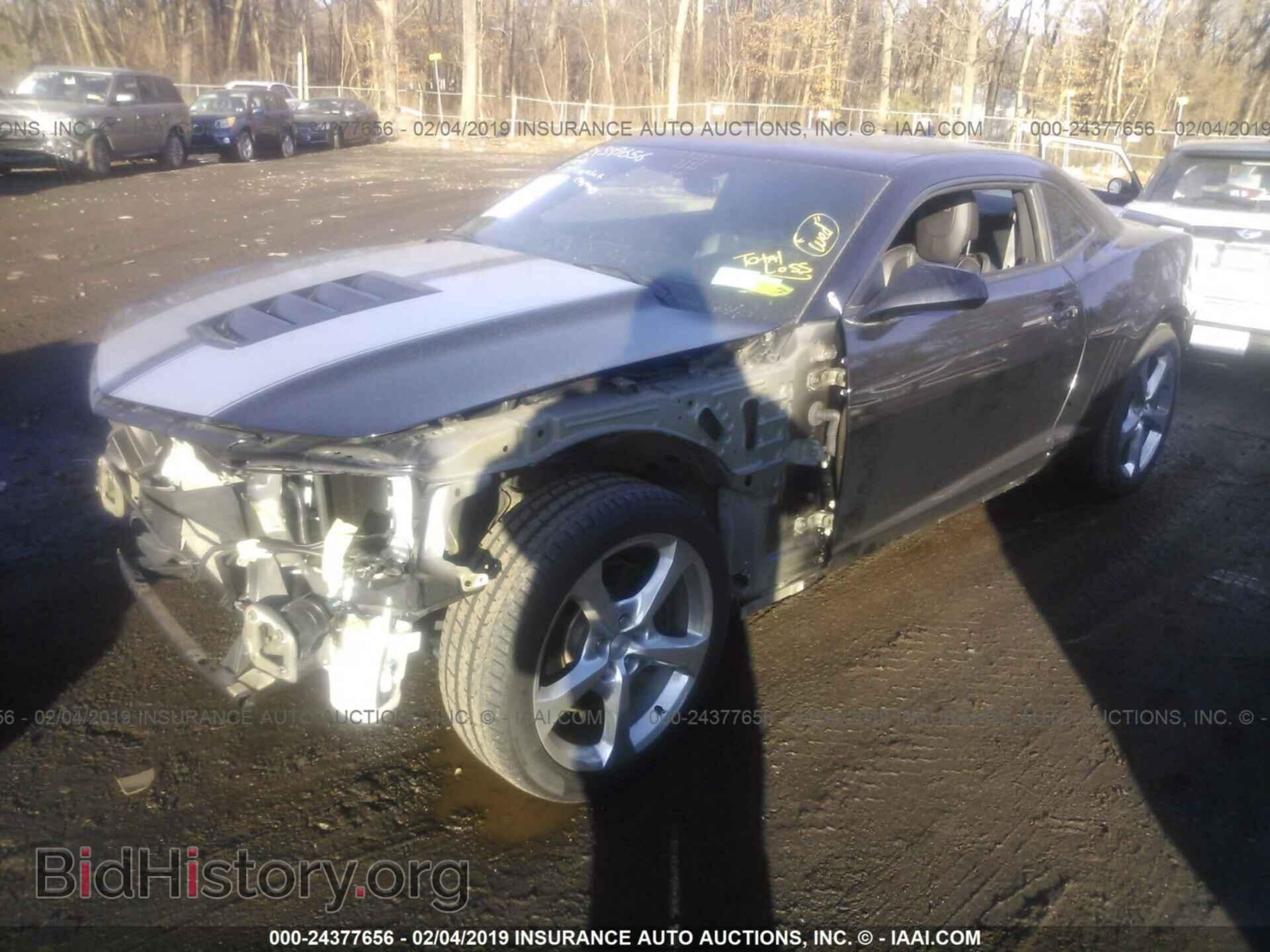 2014 CHEVROLET CAMARO - VIN: 2G1FT1EW9E9134435 - Фото 2