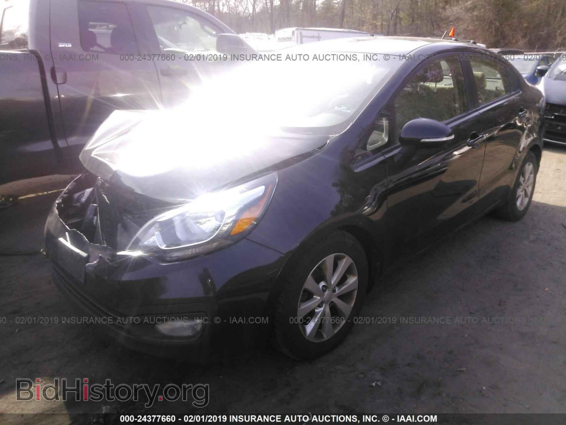 2015 KIA RIO - VIN: KNADN4A37F6457457 - Фото 2