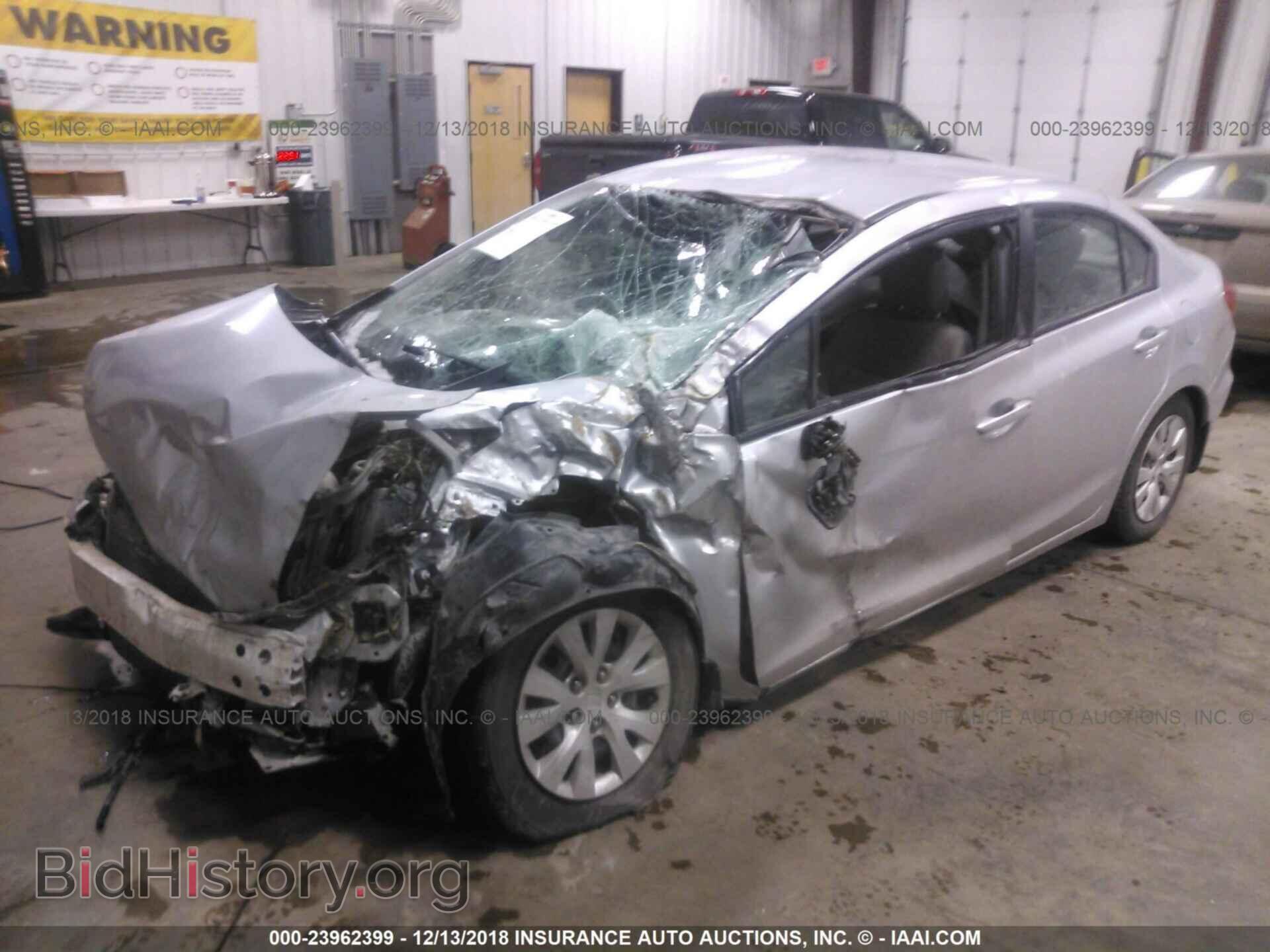 2012 HONDA CIVIC - VIN: 2HGFB2F49CH050021 - Фото 2