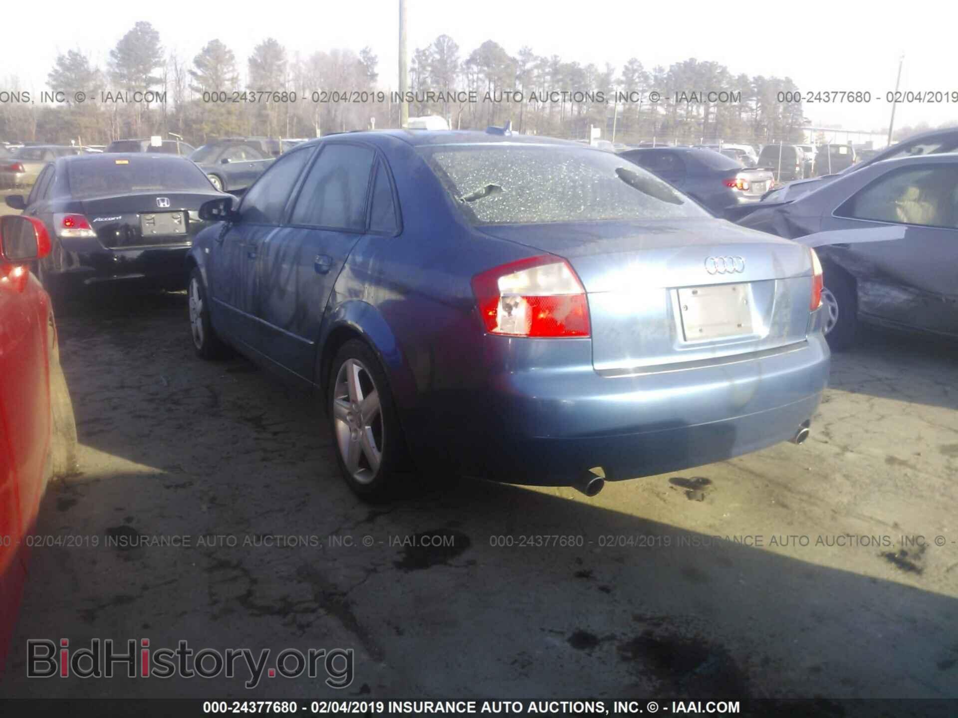 2005 AUDI A4 - VIN: WAULC68E45A052401 - Фото 3