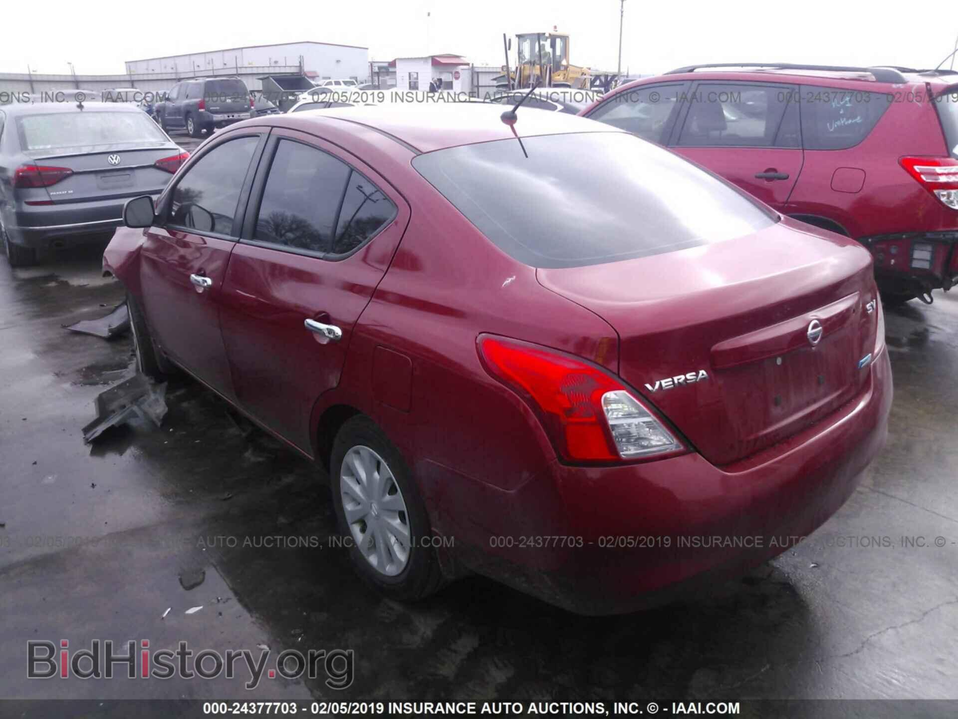 2012 NISSAN VERSA - VIN: 3N1CN7AP2CL853691 - Фото 3