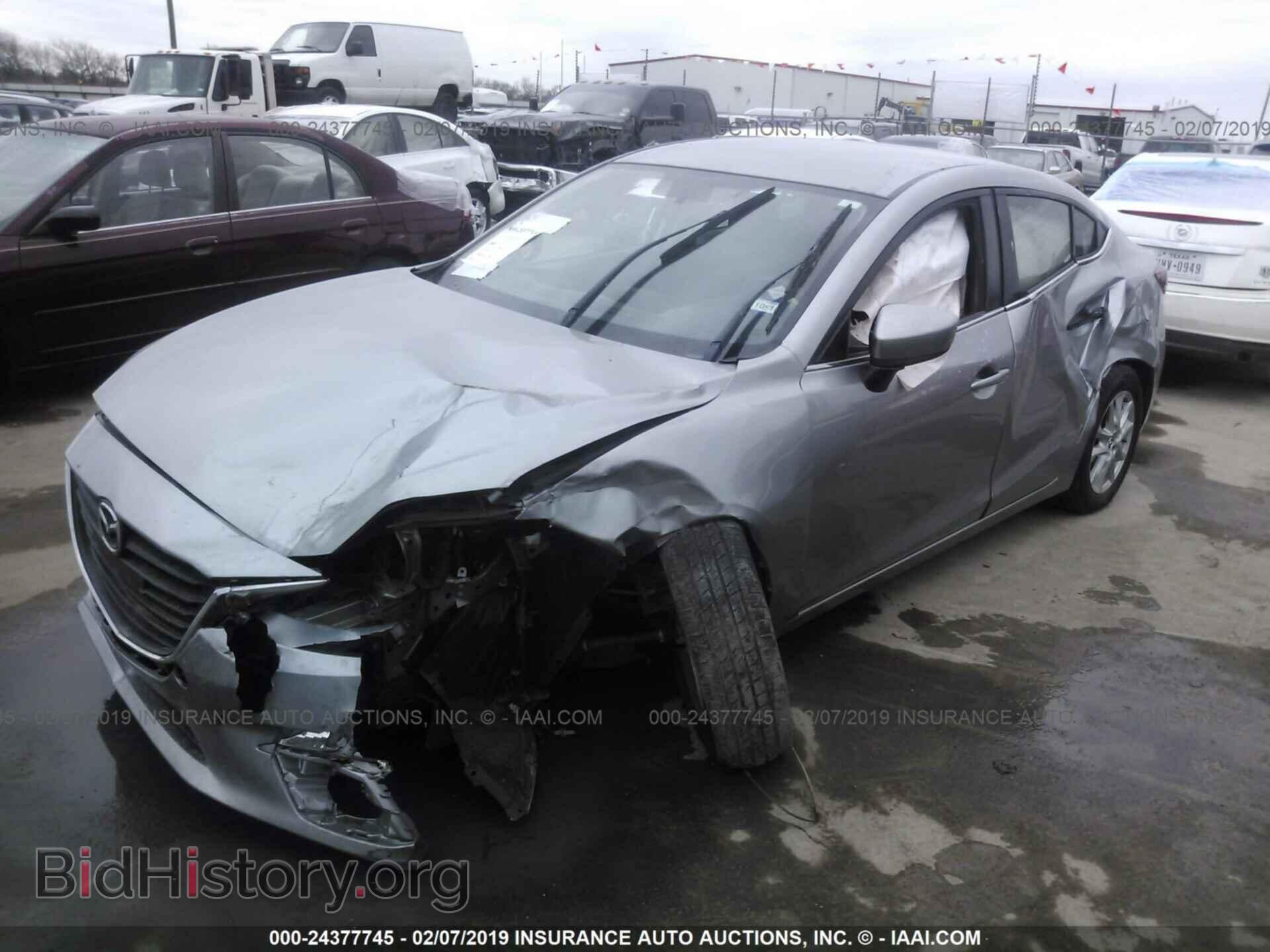 2014 MAZDA 3 - VIN: 3MZBM1V76EM100873 - Фото 2