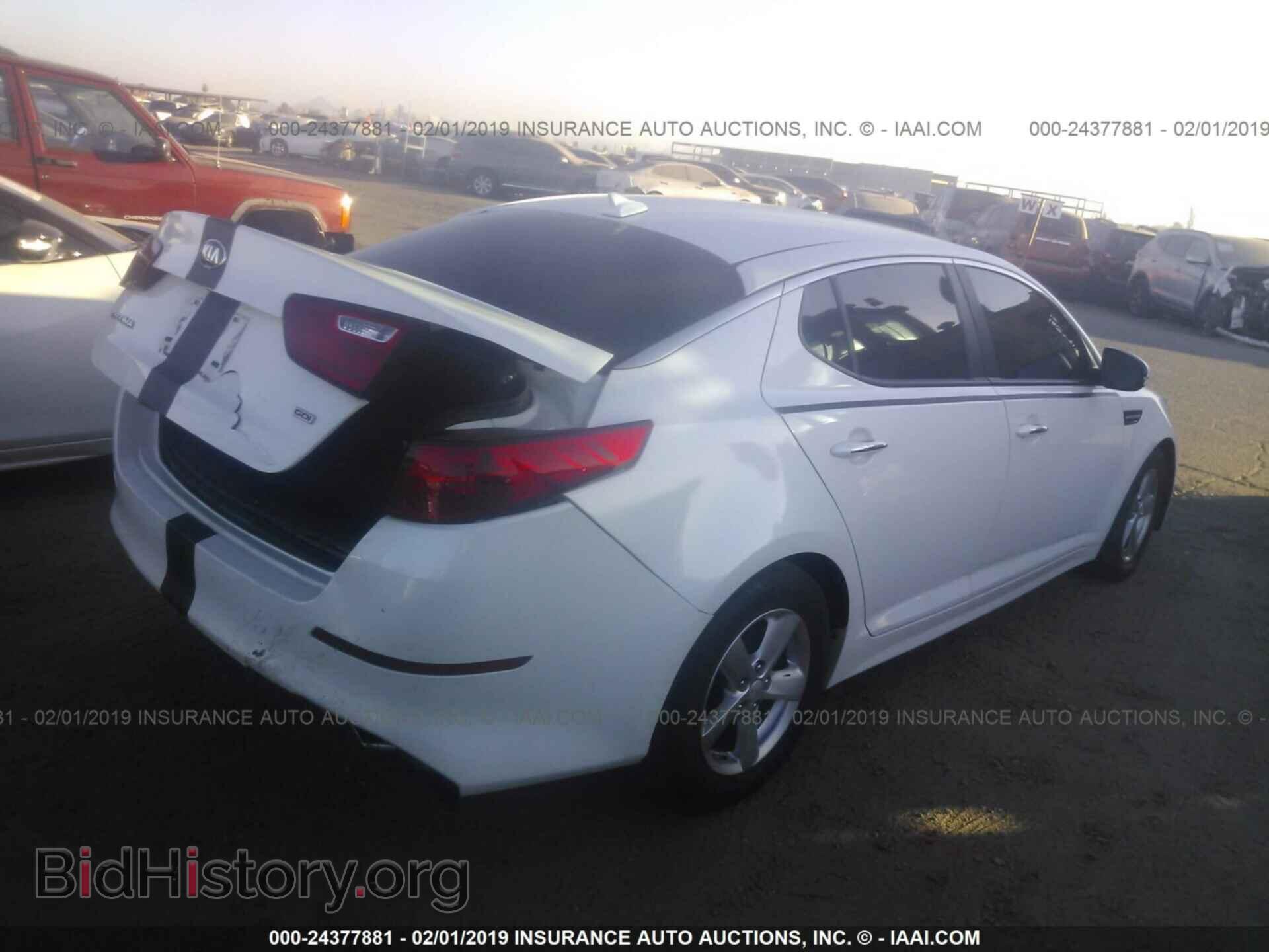 2015 KIA OPTIMA - VIN: KNAGM4A71F5597318 - Photo 4