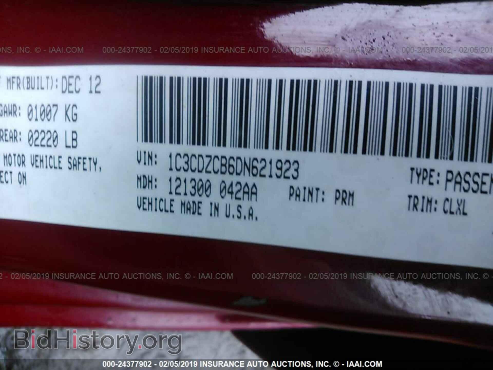 2013 DODGE AVENGER - VIN: 1C3CDZCB6DN621923 - Photo 9