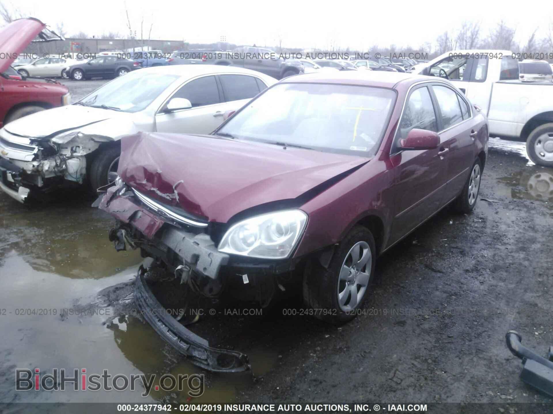 2008 KIA OPTIMA - VIN: KNAGE123785233866 - Фото 2