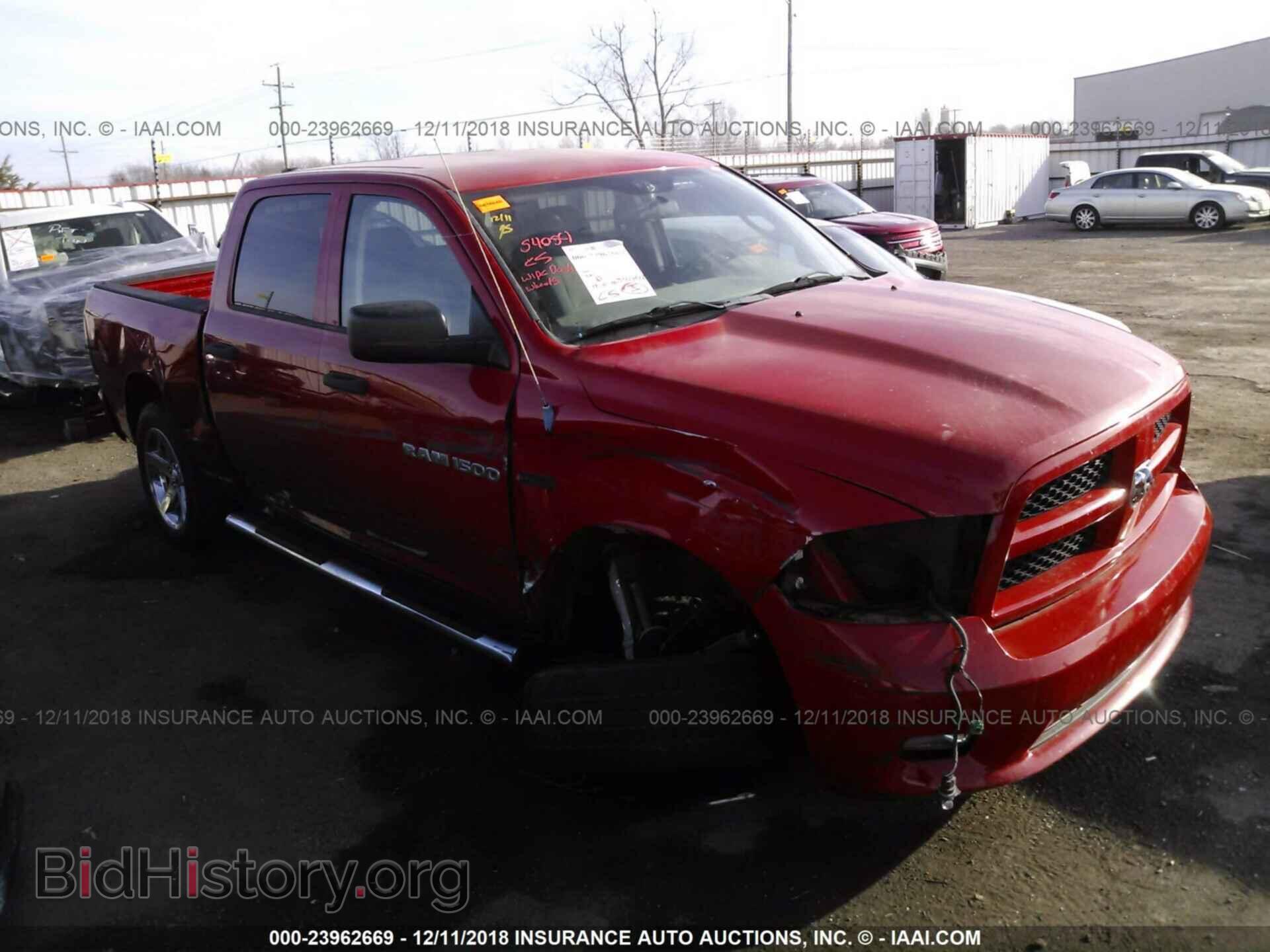 Photo 1C6RD7KTXCS167560 - DODGE RAM 1500 2012