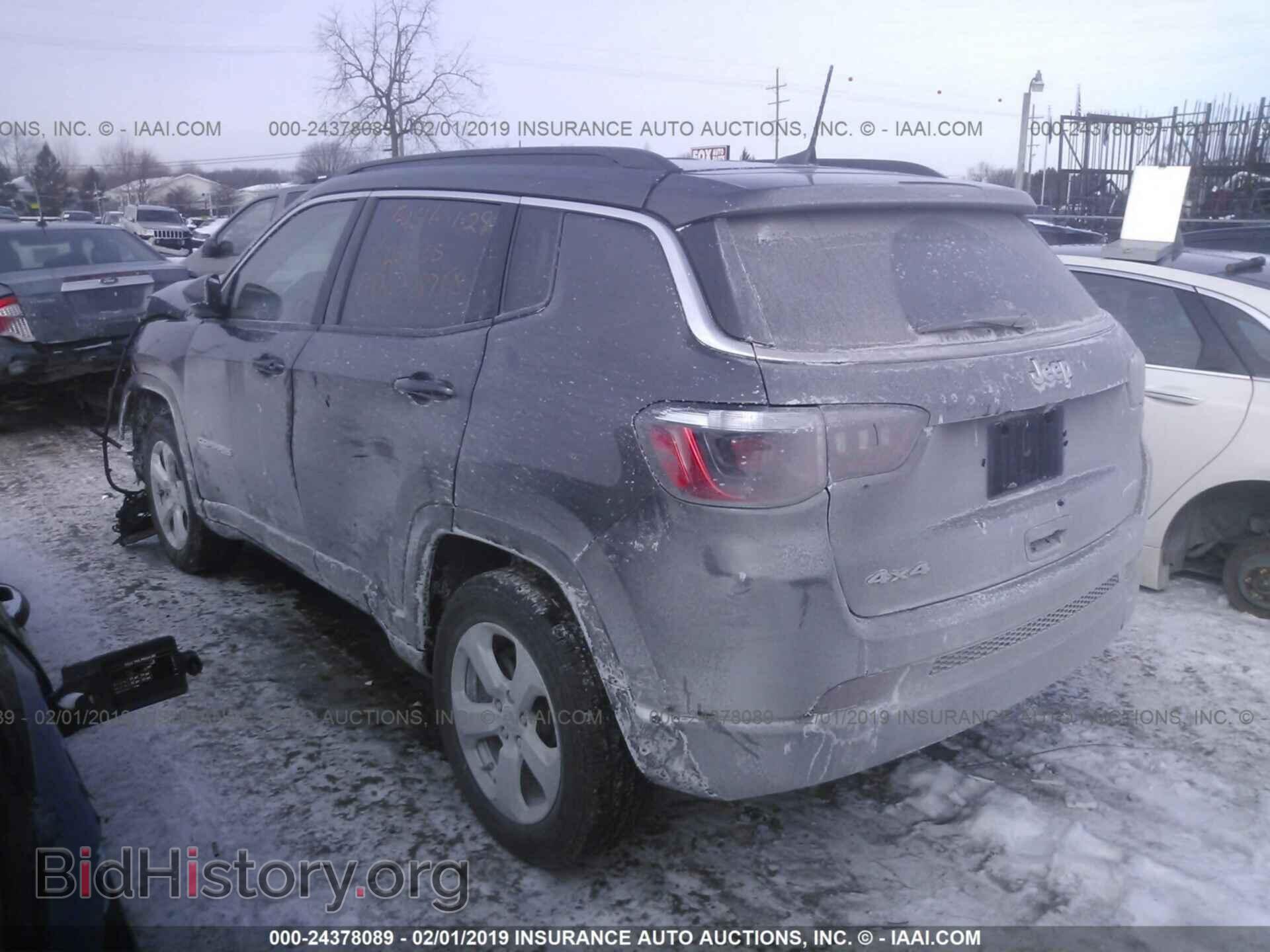 2018 JEEP COMPASS - VIN: 3C4NJDBB7JT400165 - Фото 3