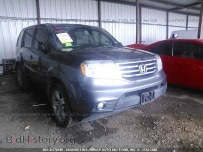 2014 Honda PILOT EXL, серый — VIN 5FNYF3H58EB021609, IAAI