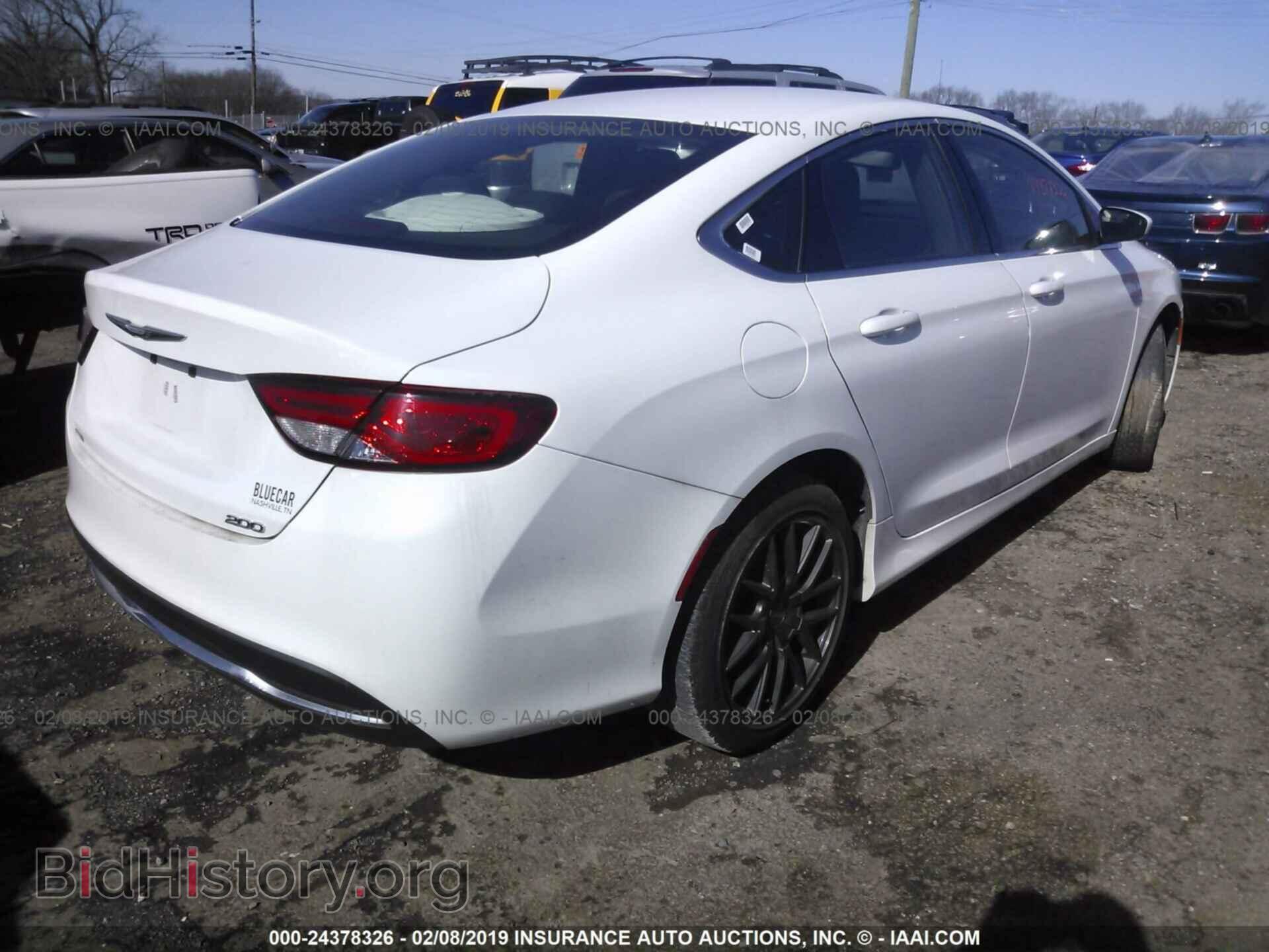 2015 CHRYSLER 200 - VIN: 1C3CCCAB9FN718443 - Photo 4