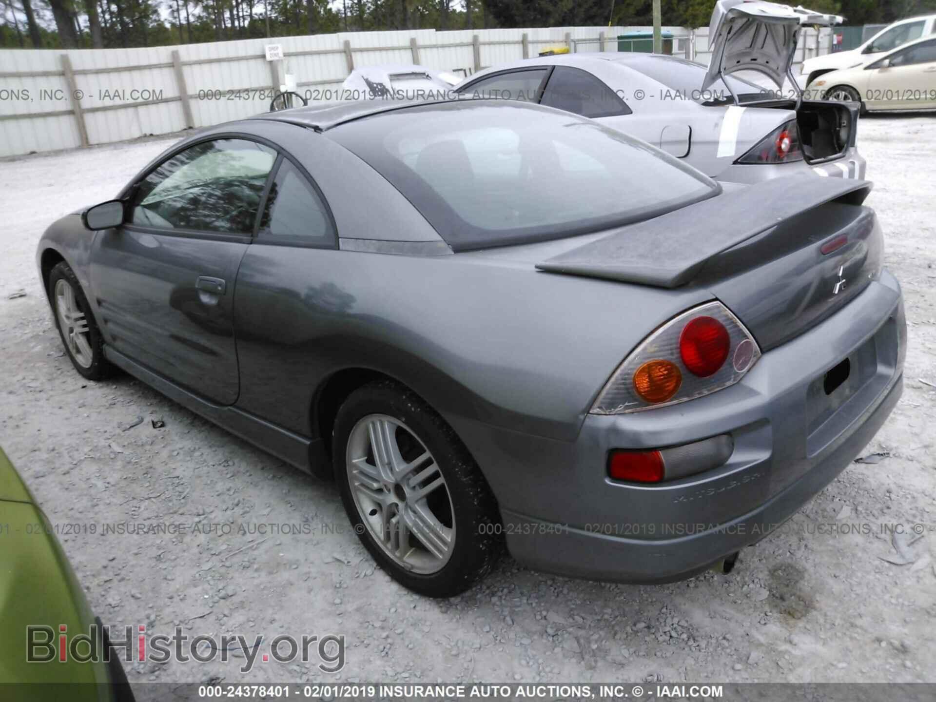 2004 MITSUBISHI ECLIPSE - VIN: 4A3AC84H74E072555 - Фото 3