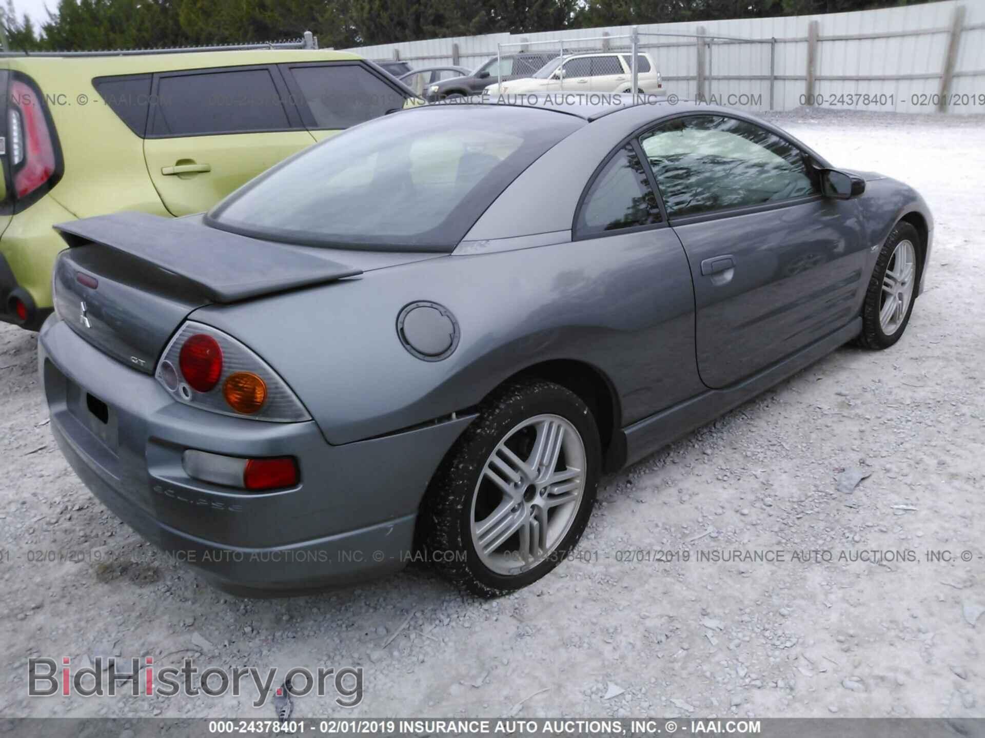 2004 MITSUBISHI ECLIPSE - VIN: 4A3AC84H74E072555 - Фото 4