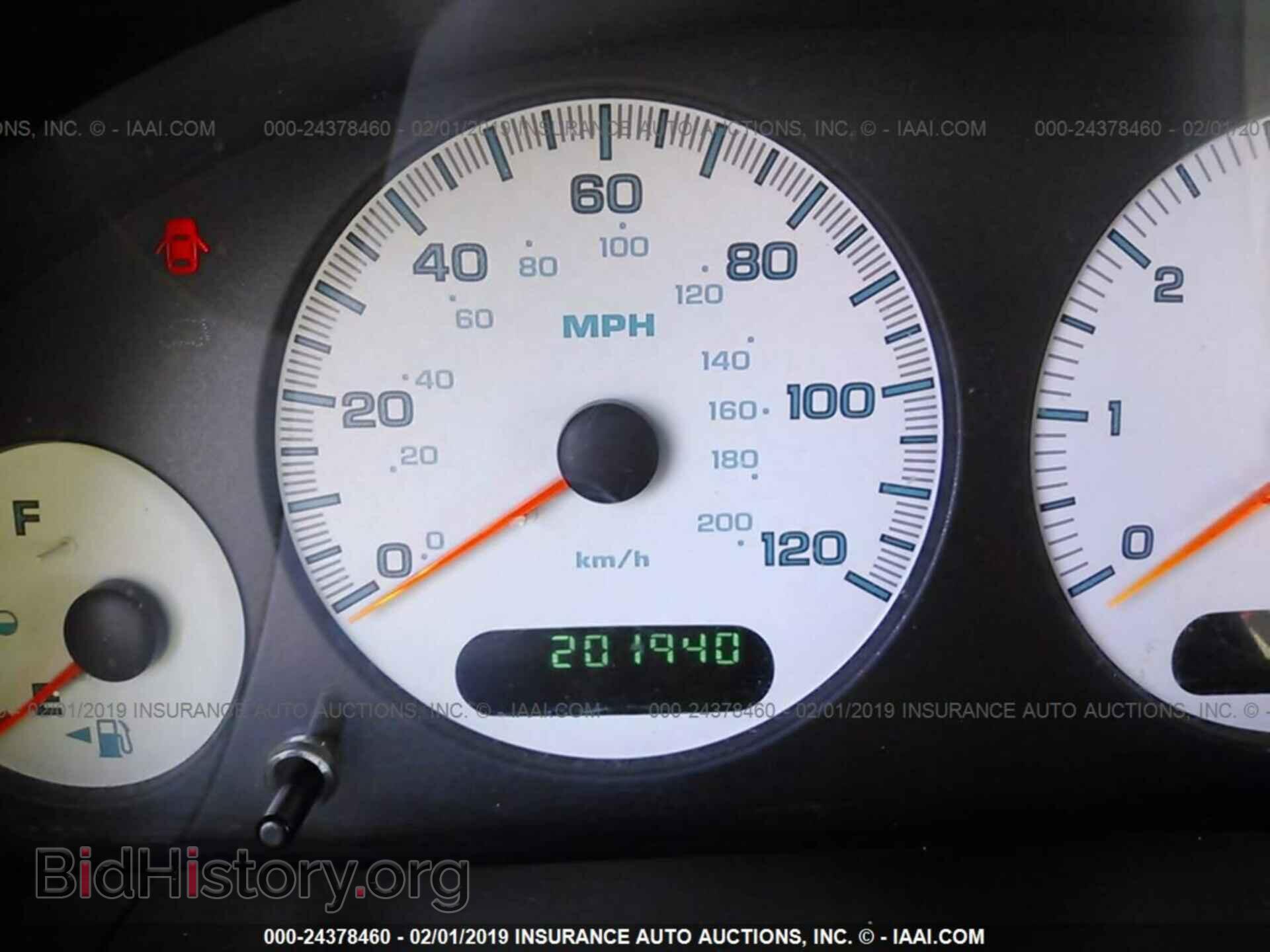 2002 DODGE GRAND CARAVAN - VIN: 2B4GP74L52R525620 - Фото 7