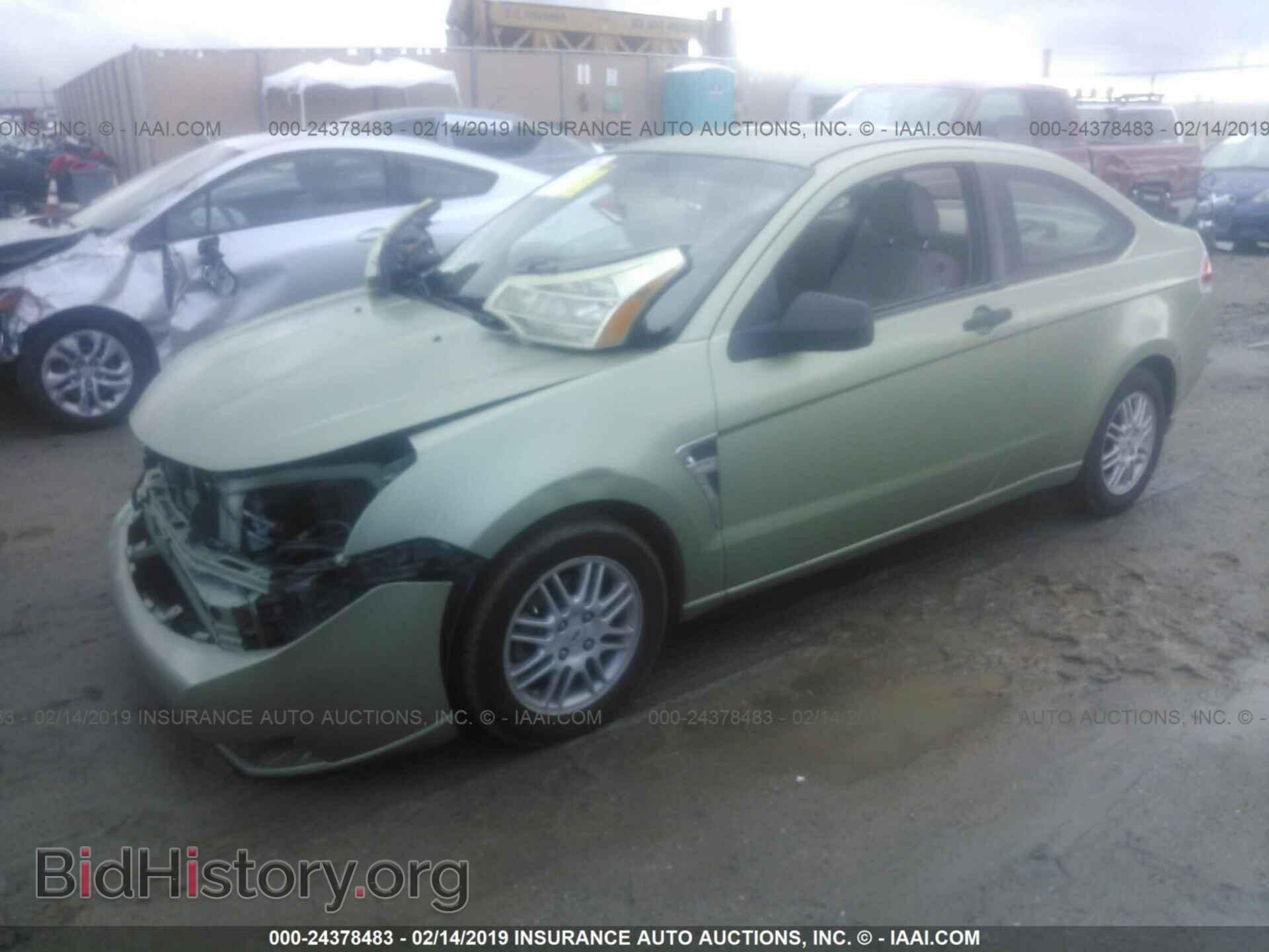 2008 FORD FOCUS - VIN: 1FAHP33N48W181304 - Фото 2