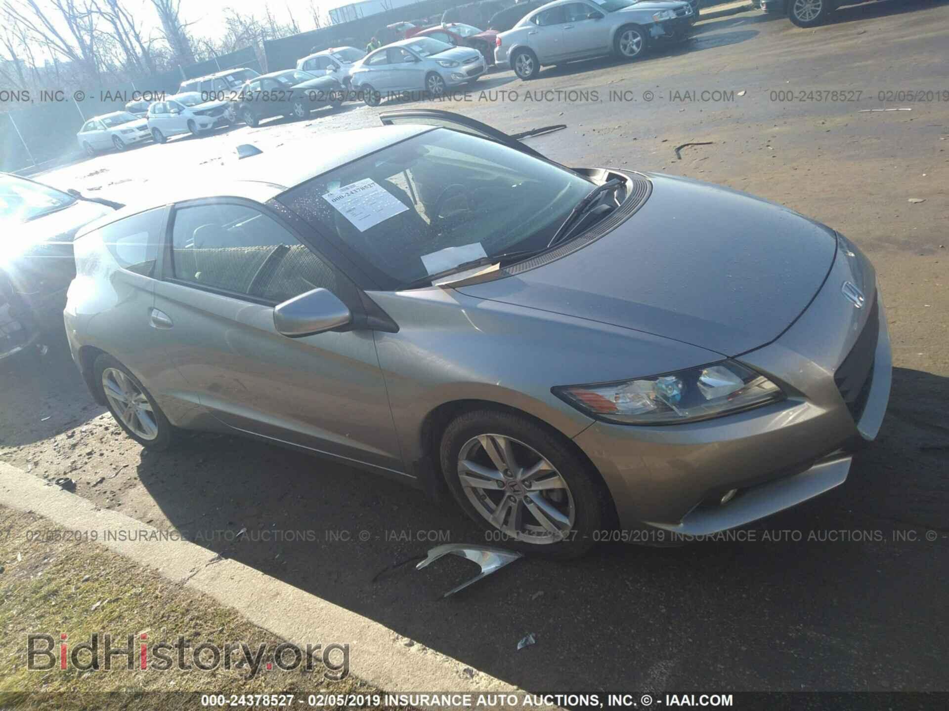 Photo JHMZF1D61BS009063 - HONDA CR-Z 2011