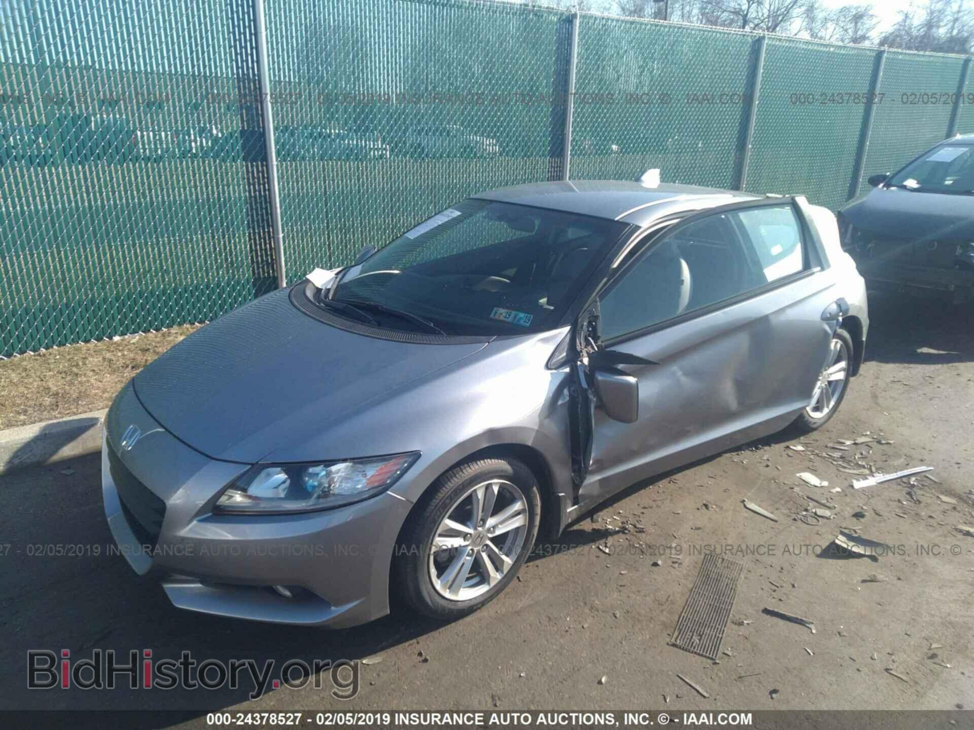 2011 HONDA CR-Z - VIN: JHMZF1D61BS009063 - Фото 2