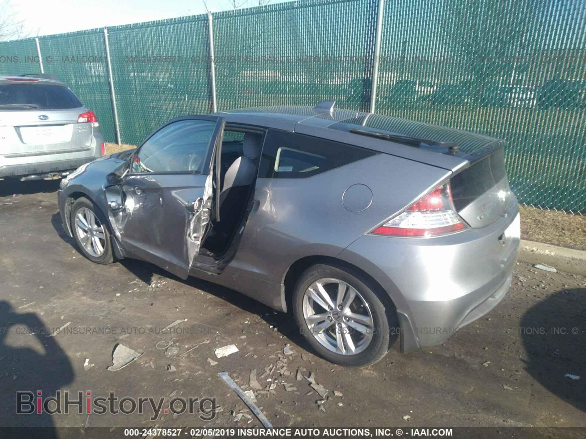 2011 HONDA CR-Z - VIN: JHMZF1D61BS009063 - Фото 3