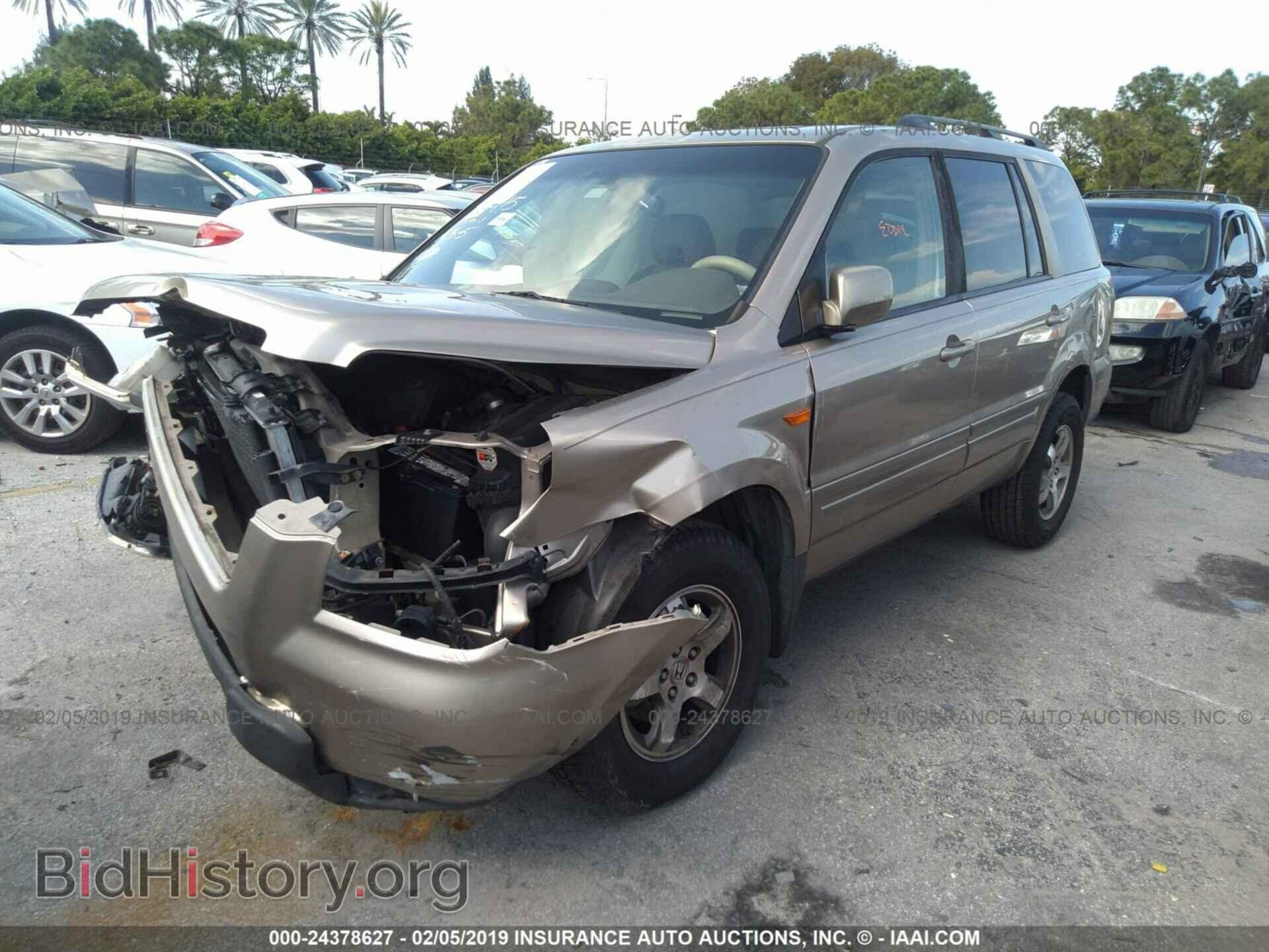 2006 HONDA PILOT - VIN: 5FNYF28536B039415 - Фото 2