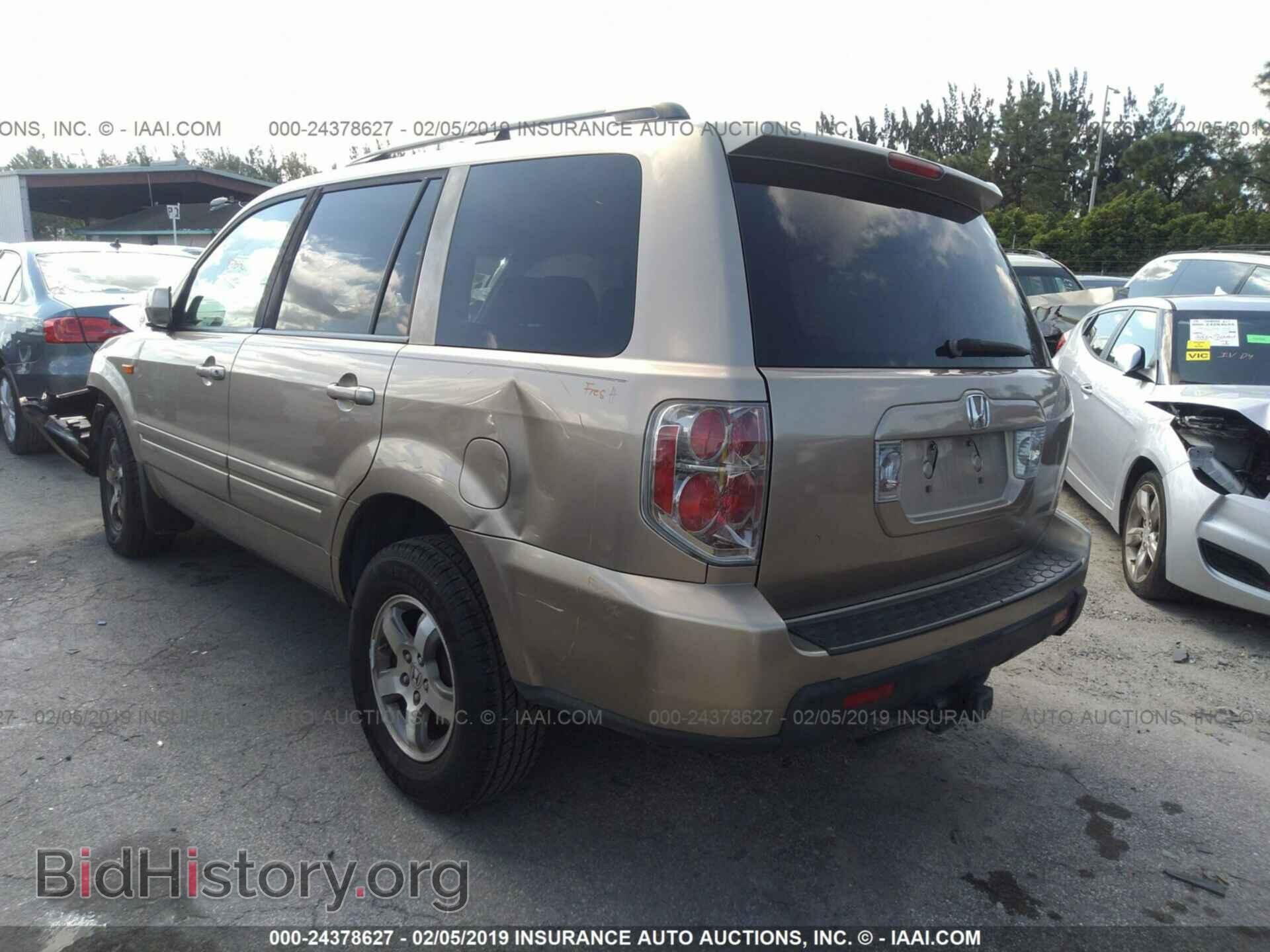 2006 HONDA PILOT - VIN: 5FNYF28536B039415 - Фото 3