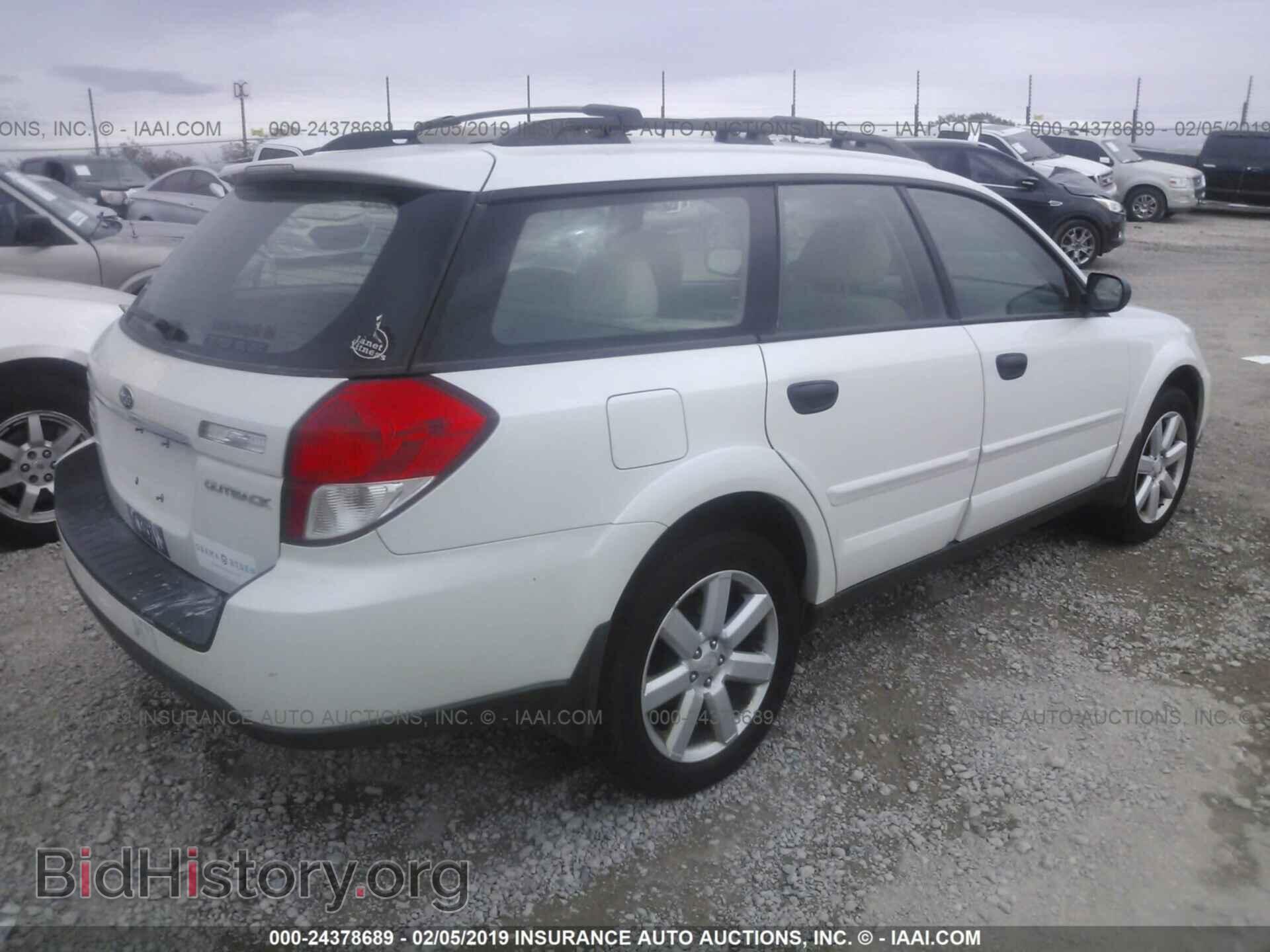 2009 SUBARU OUTBACK - VIN: 4S4BP61C897347317 - Photo 4