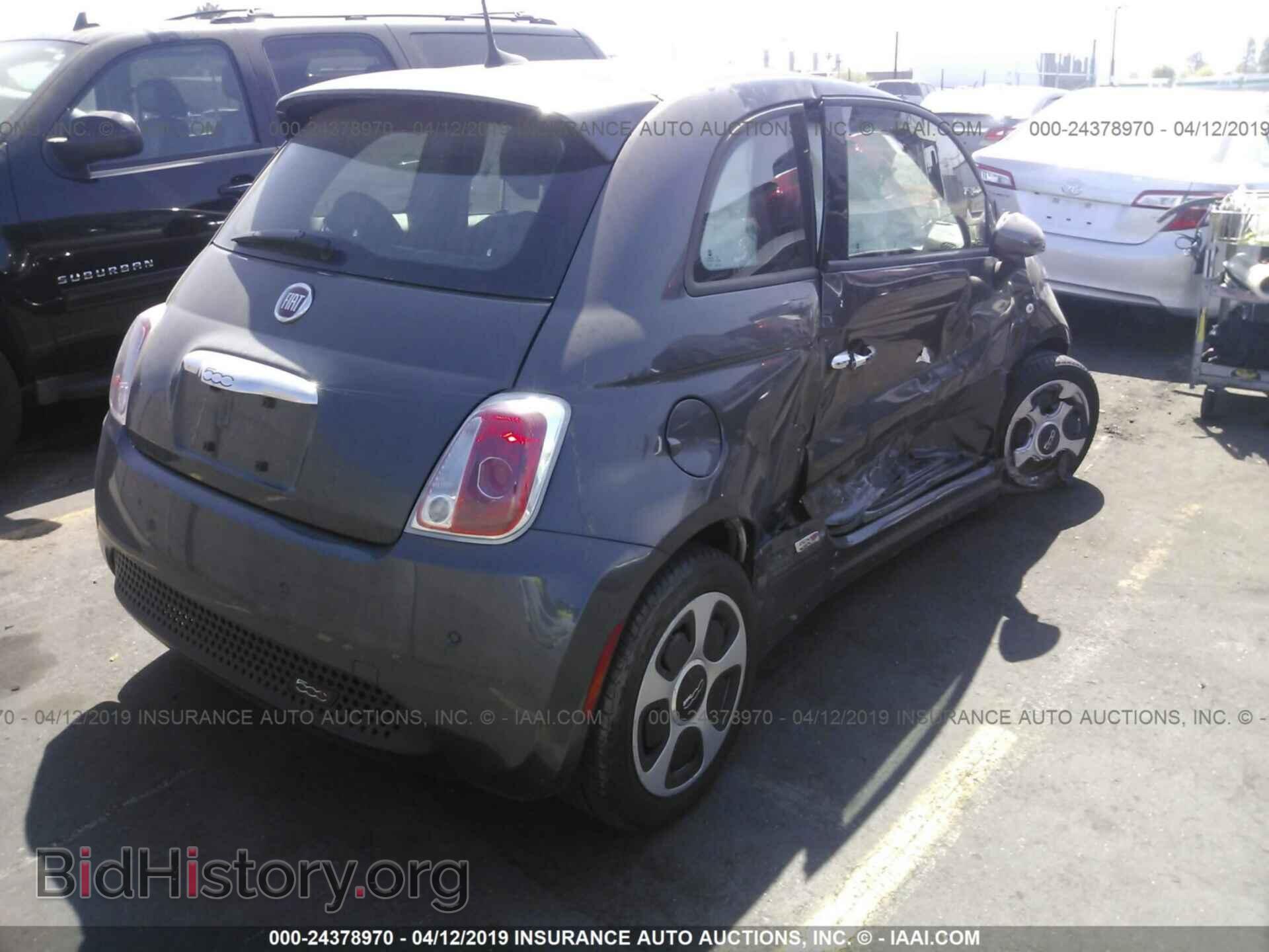 2017 FIAT 500 - VIN: 3C3CFFGE0HT682350 - Фото 4