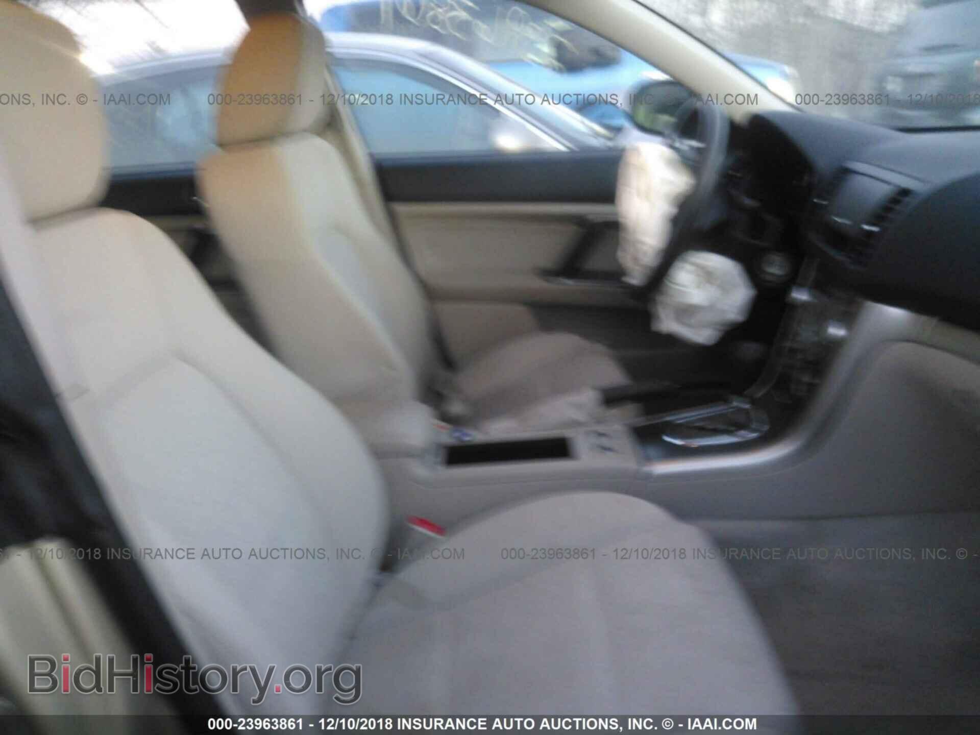 2008 SUBARU OUTBACK - VIN: 4S4BP61C287319186 - Фото 5