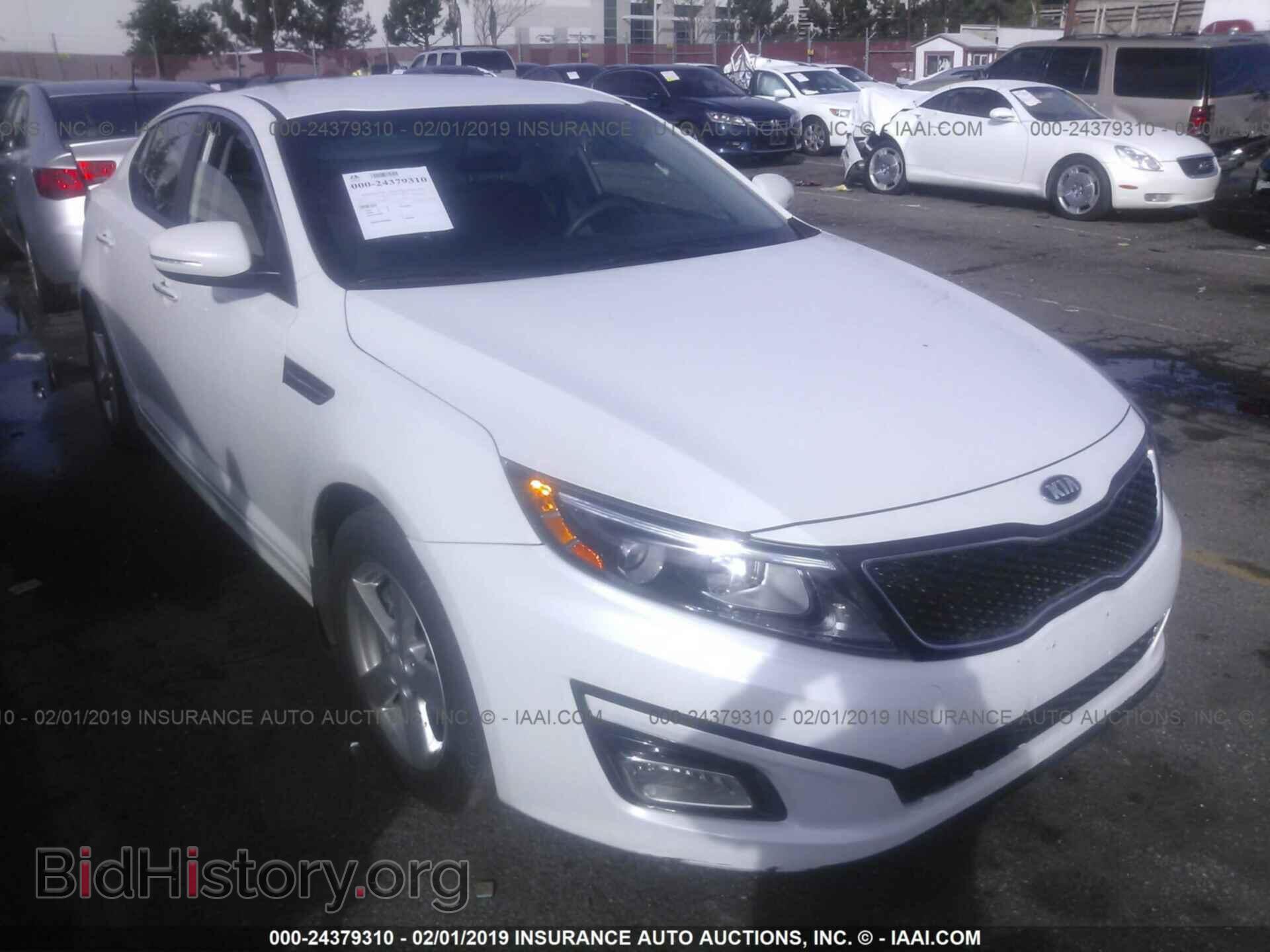 Фотография KNAGM4A73F5661343 - KIA OPTIMA 2015